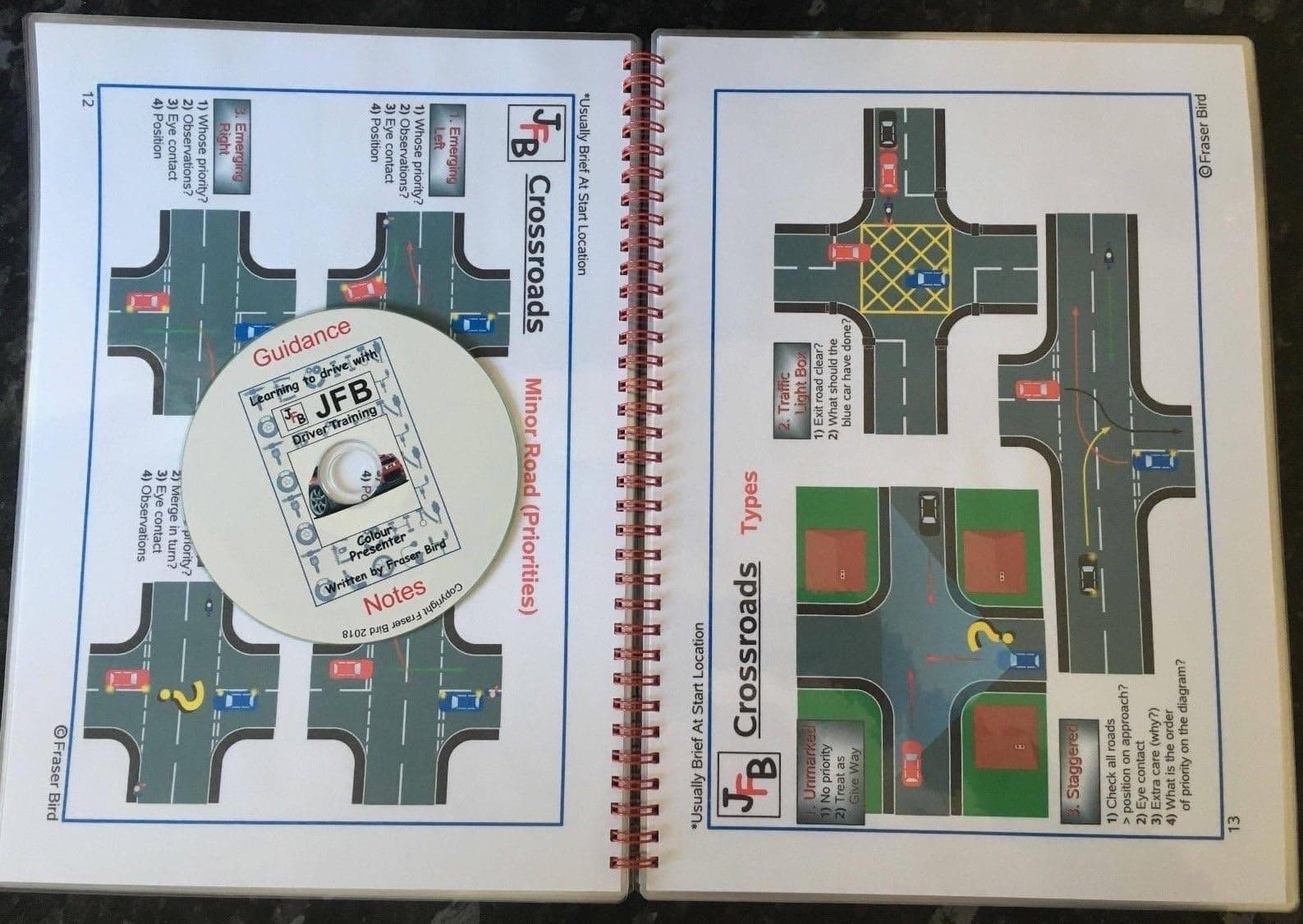 Driving Instructor Lesson Plans : Diagram Book : Ideal for Standards Check (Free Audio CD Included)