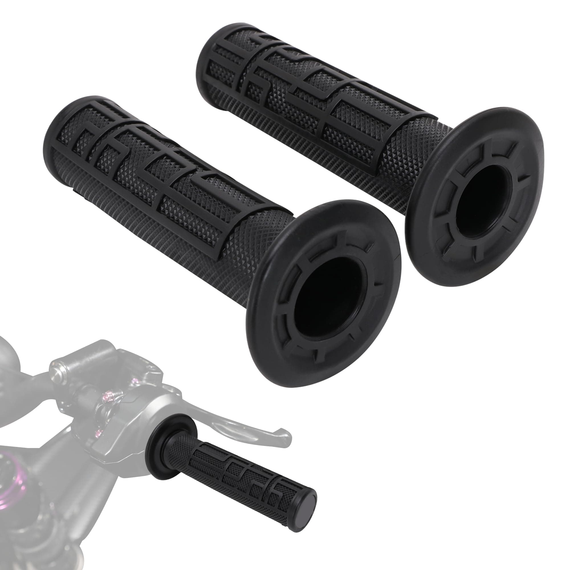 Handle Grips for Surron Light Bee,Throttle Glues Handlebar Grip for Dirt Bike Sur Ron Light Bee X/Light Bee S/X160/X260-Grey