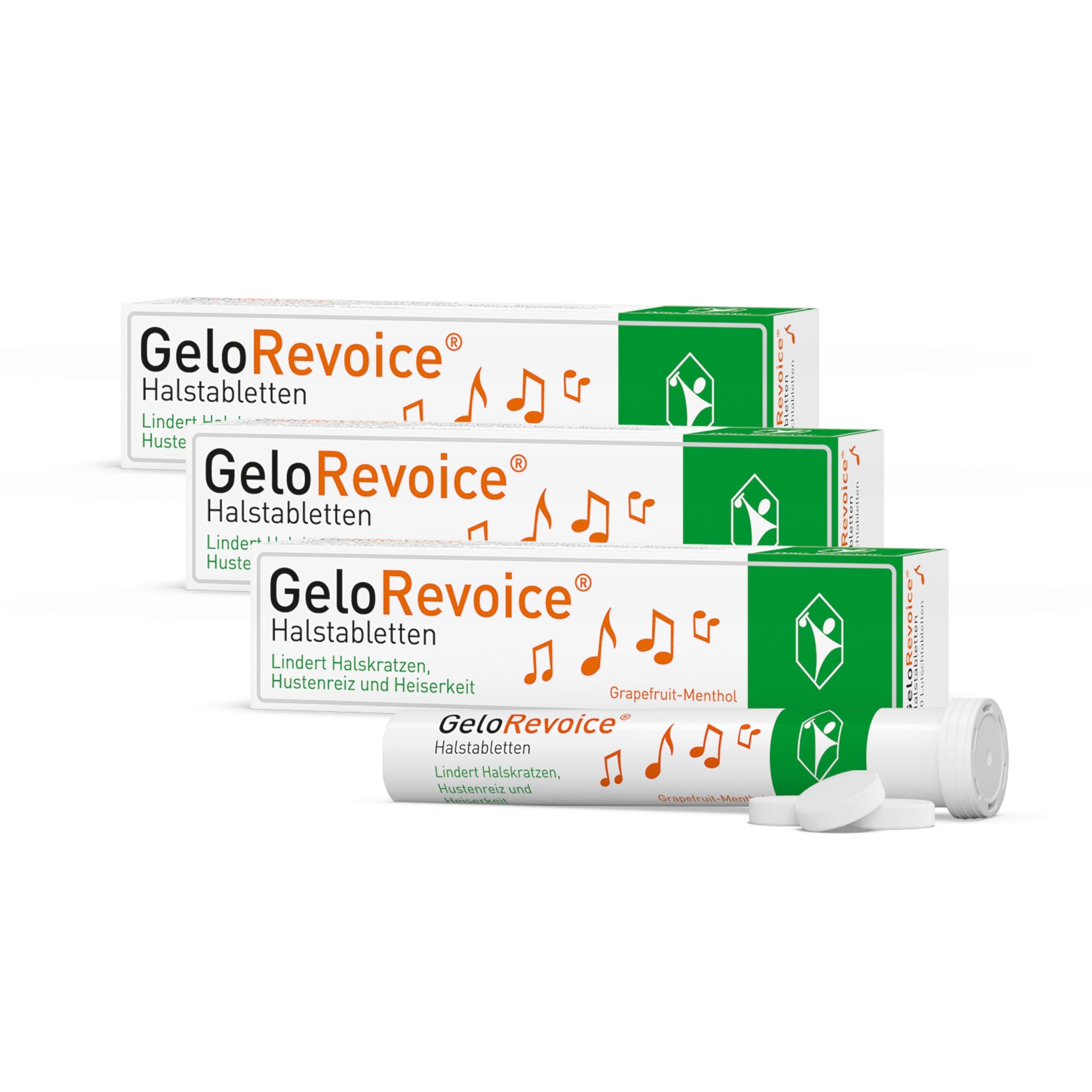 Halstabletten Grapefruit-Menthol, 60 pcs. Tablets