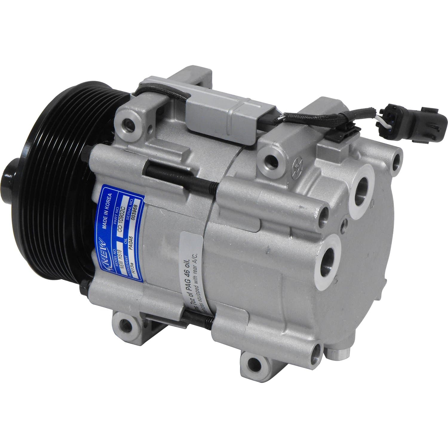 UAC CO 10902C A/C Compressor, GREY