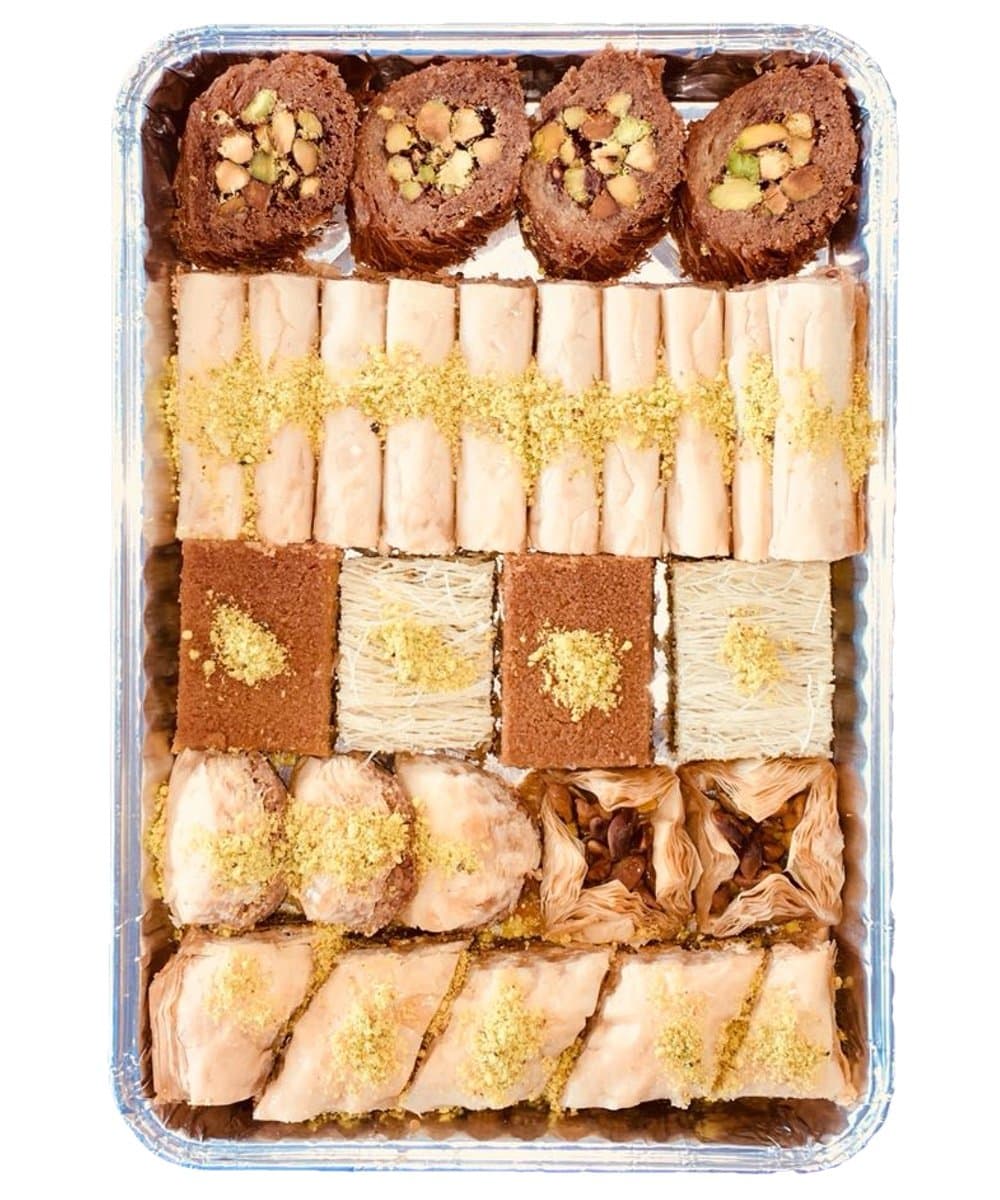 Custom Assorted Baklava – Half Tray