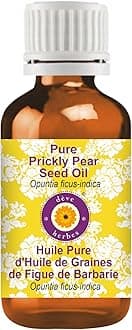 Deve Herbes Prickly Pear Seed Oil (Opuntia ficus-indica) | Infused | Pure | Non-Sticky | Lightweight | For Facial Care | Natural | Men & Women | 30ml