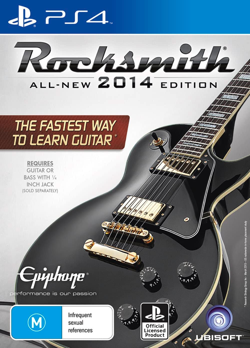 Rocksmith 2014 ( with Real Tone Cable ) - ロックスミス 2014 ( リアルトーンケーブル 同梱版 ) (PS4) (輸入版)