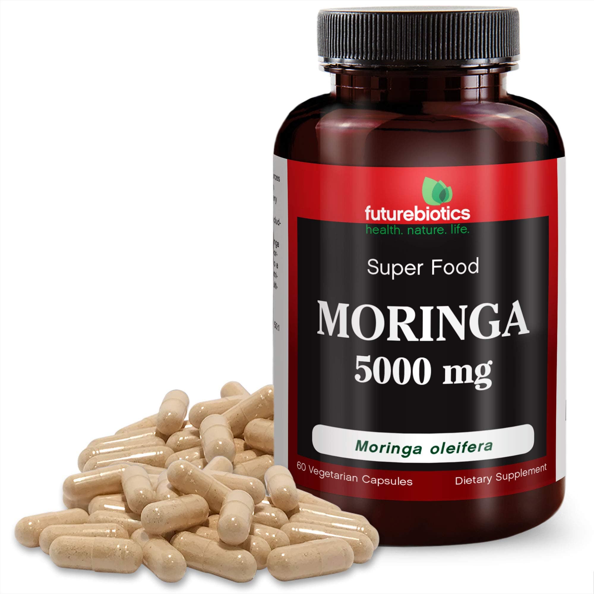 Moringa, 5000 mg, 60 Vegetarian Capsules