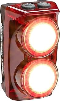 Cygolite Hypershot – 350 Lumen Bike Tail Light– 7 Night & Daytime Modes–User Adjustable Flash Speeds- Compact & Durable–IP64 Water Resistant–Secured Hard Mount–USB Rechargeable–Great for Busy Streets