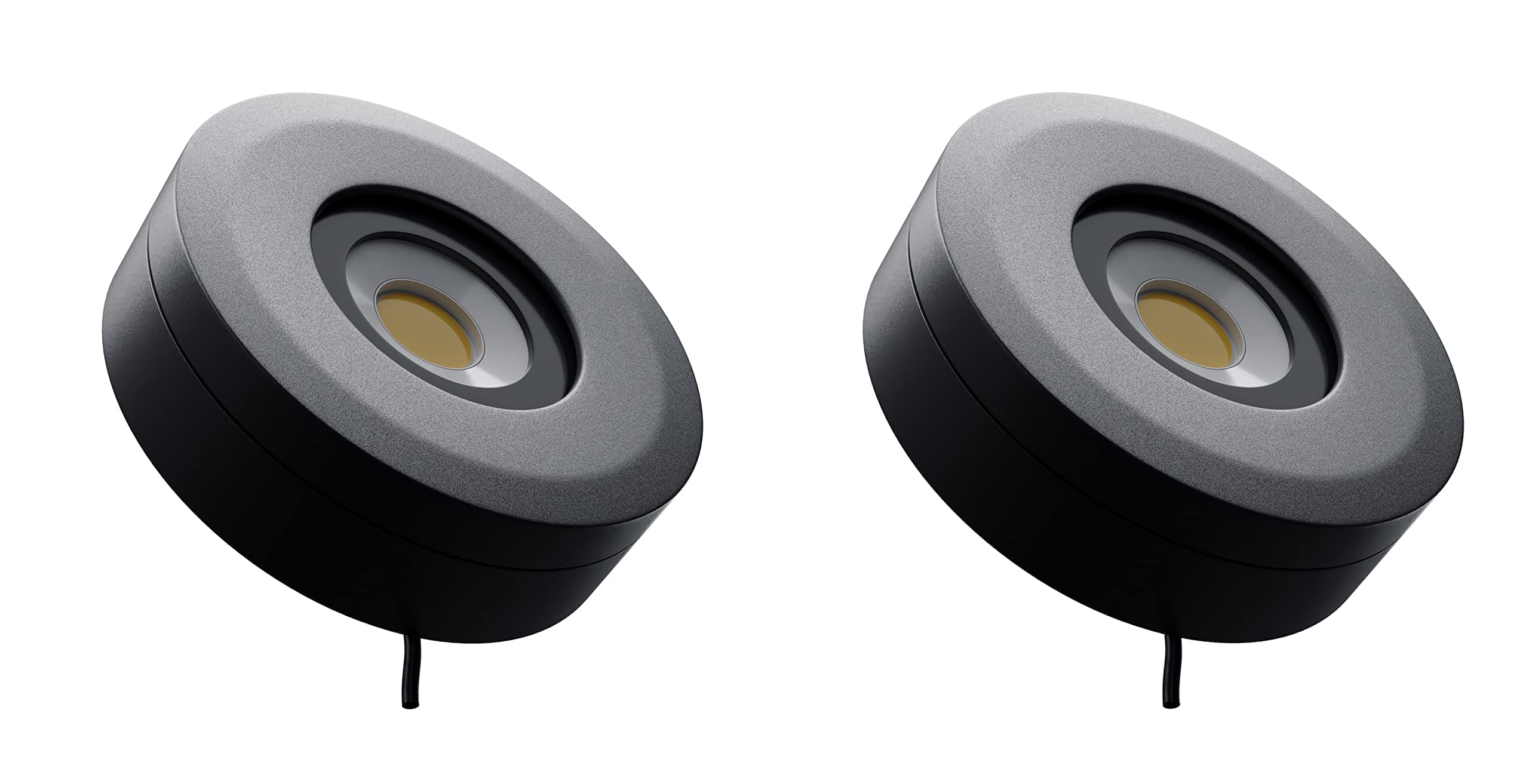 Nortek Platina+ 5W COB LED Surface Spotlight | Focus Light for Ceiling, Mirror, Bathroom & Wall Decor | IP66 Waterproof Anti-Glare Light for Balcony, Staircase & Indoor Use | Warm White – Pack of 2