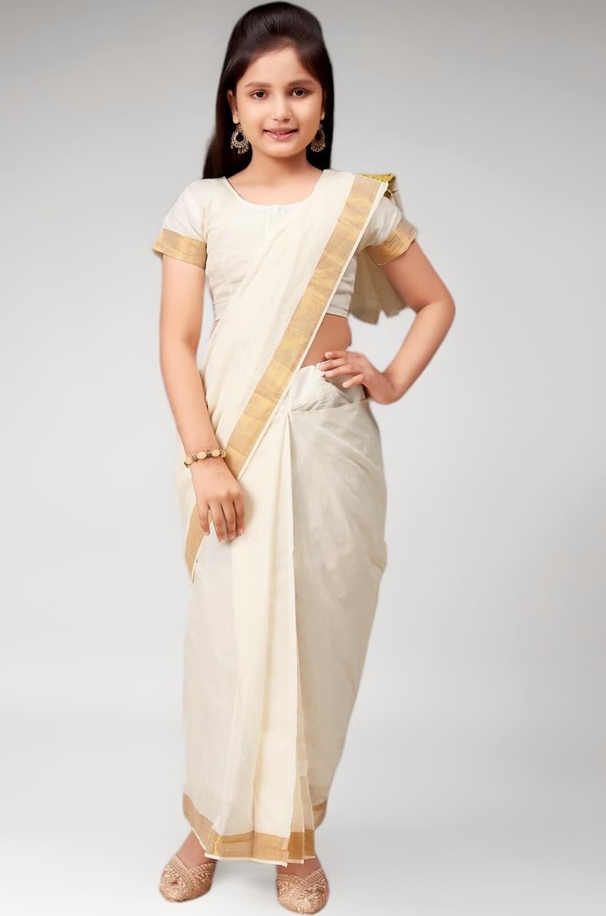 Aarika girls Saree