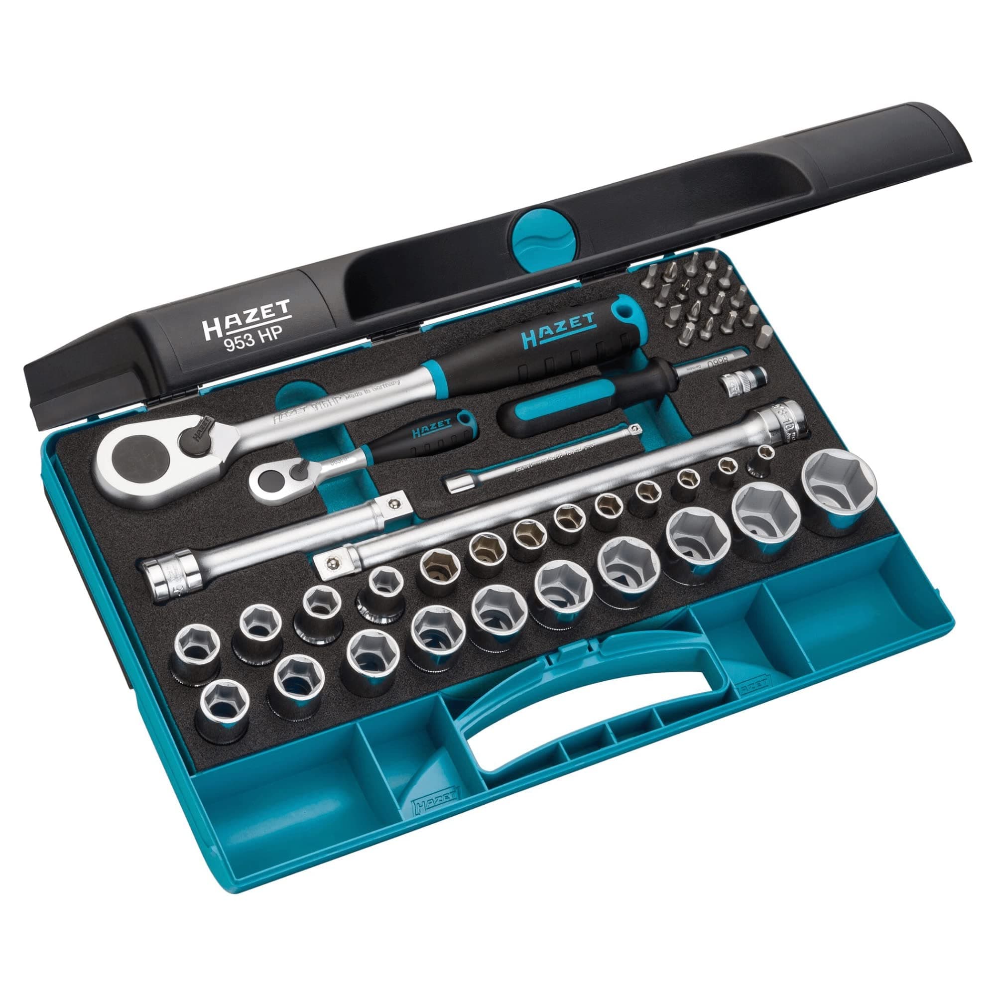 Socket Wrench Set Made in Germany, 953HP