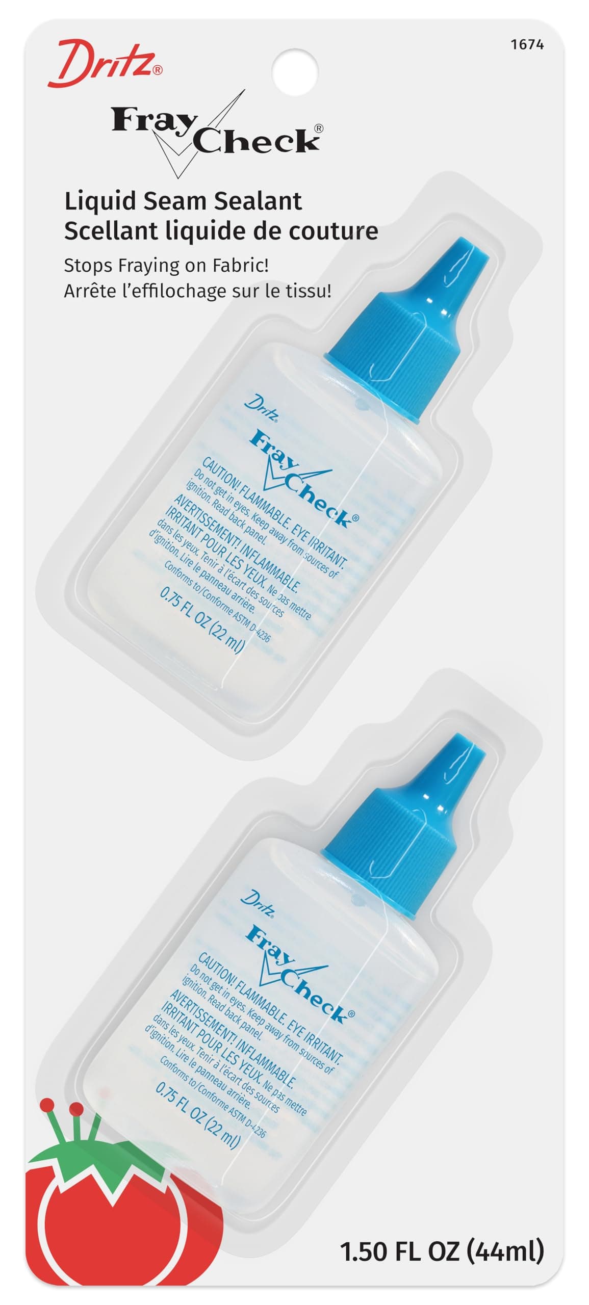 Fray Check Liquid, 0.75-Fluid Ounce, 2 Count