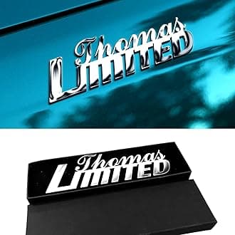 - Limited Custom Metal Car Emblem Gift for Cars Lovers, Edition Limited Vehicle Emblems and Badges Side Rear Front Hood Trunk Personalized Gifts Stainless Steel Letters Cars Decal
