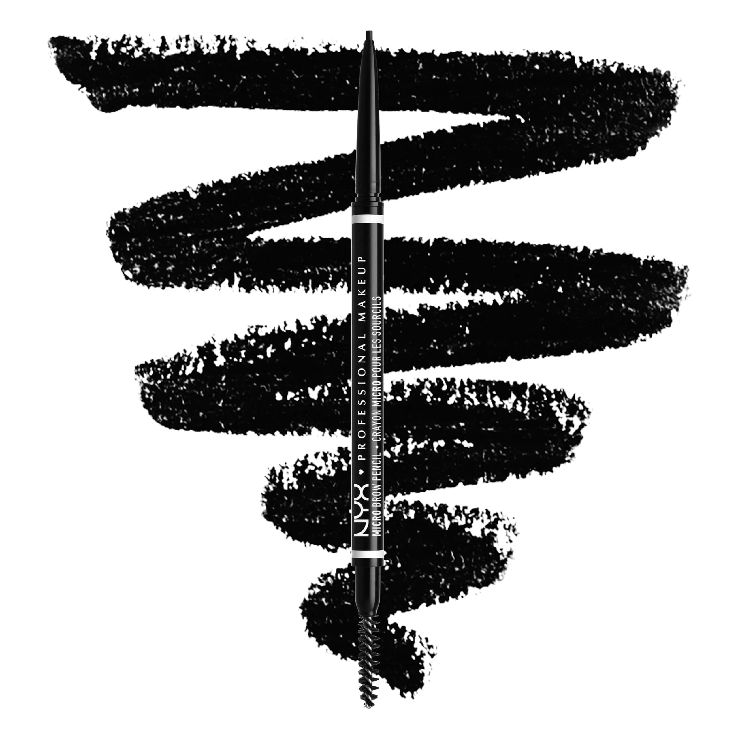 Micro Brow Pencil, Precise Eyebrow Pencil - Black