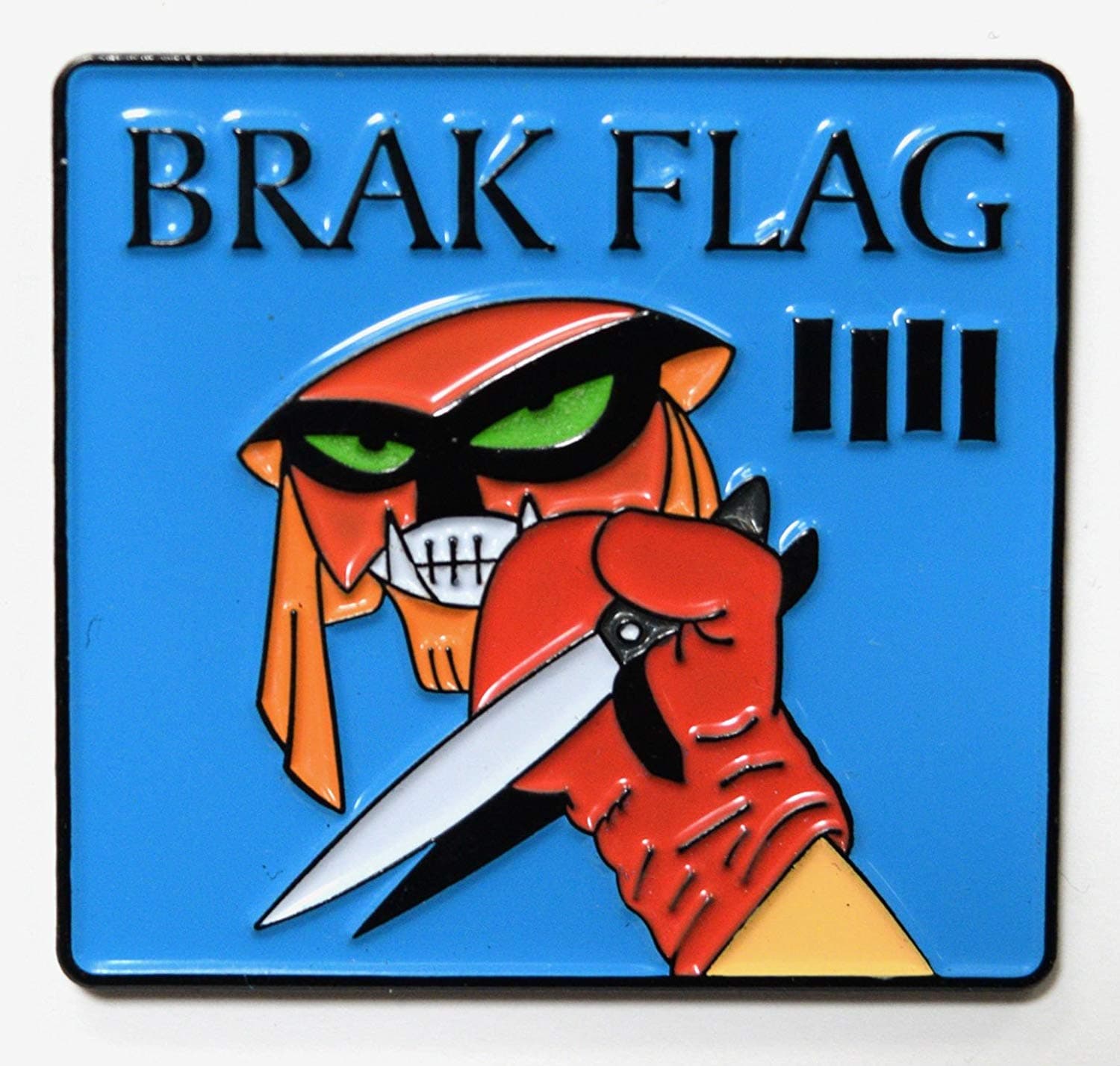 Thrillhaus Brak Flag Enamel Pin