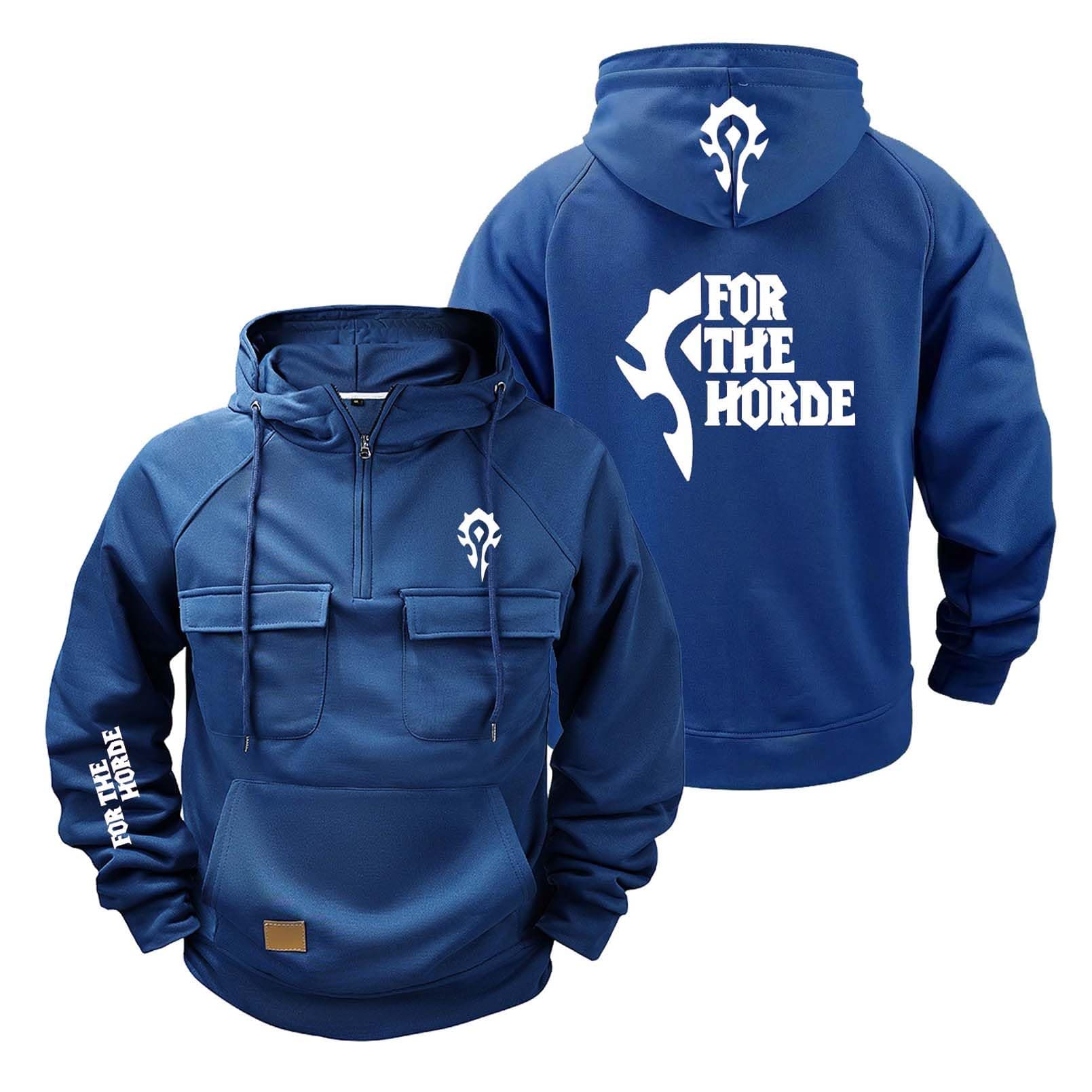 Mens Hoodie Training Jackets for The H.or.d.e printing Coat plain Pullover Hoody Long Sleeve gym wear Hooded with Pocket Sweatshirts Outwear Tops