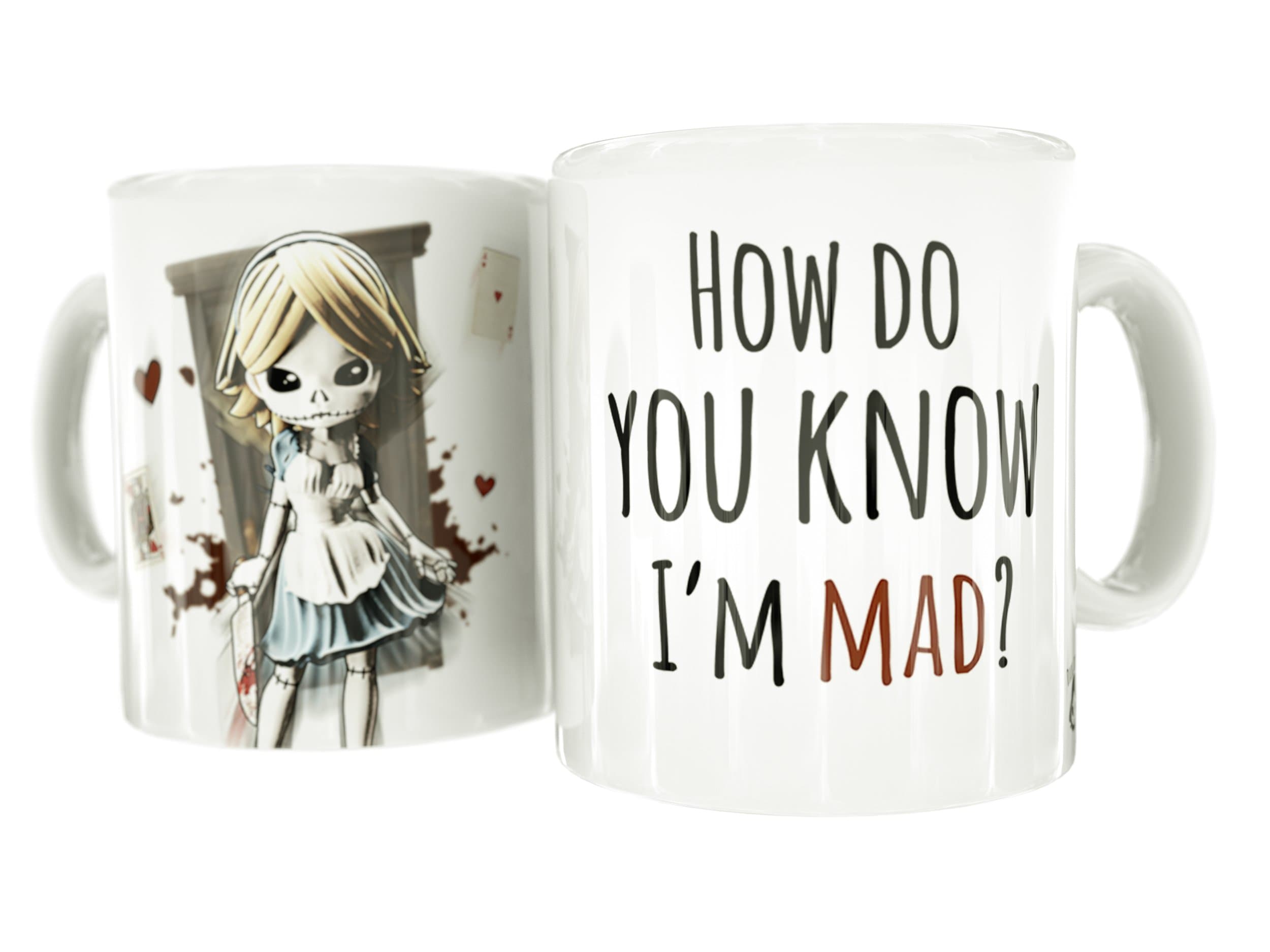 Alice in Wonderland Gothic Mug