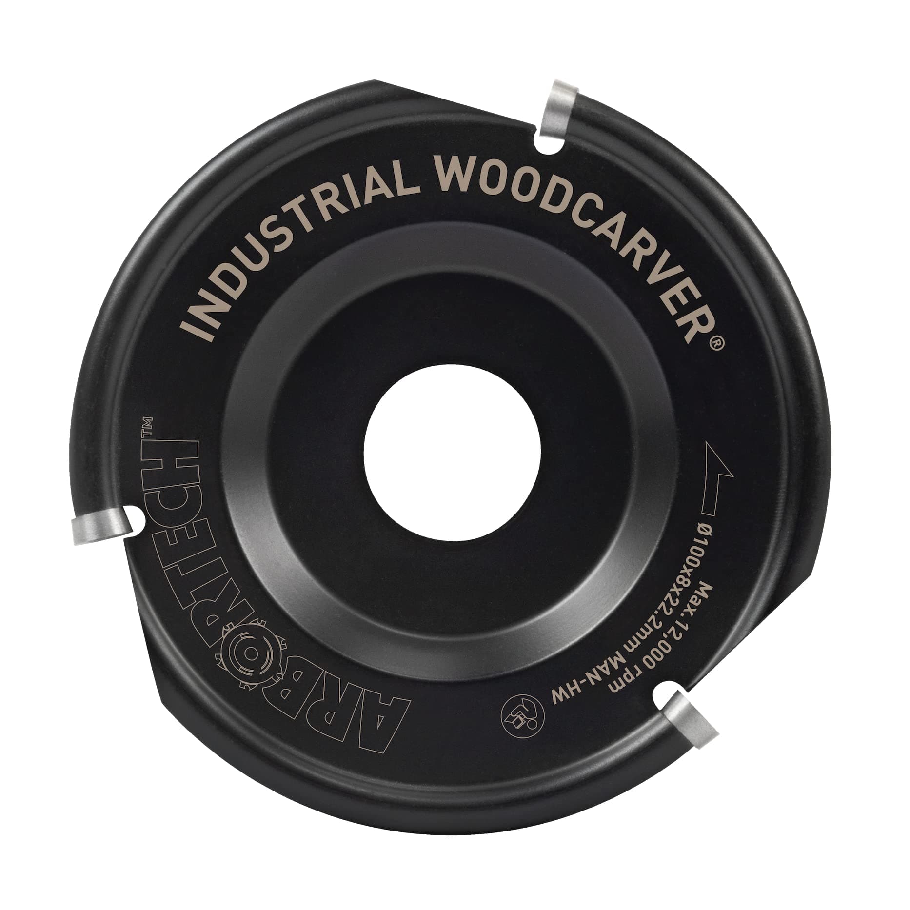 Industrial Woodcarver Blade 100mm/4Inch Power Carver Wood Carving Disc for Angle Grinder