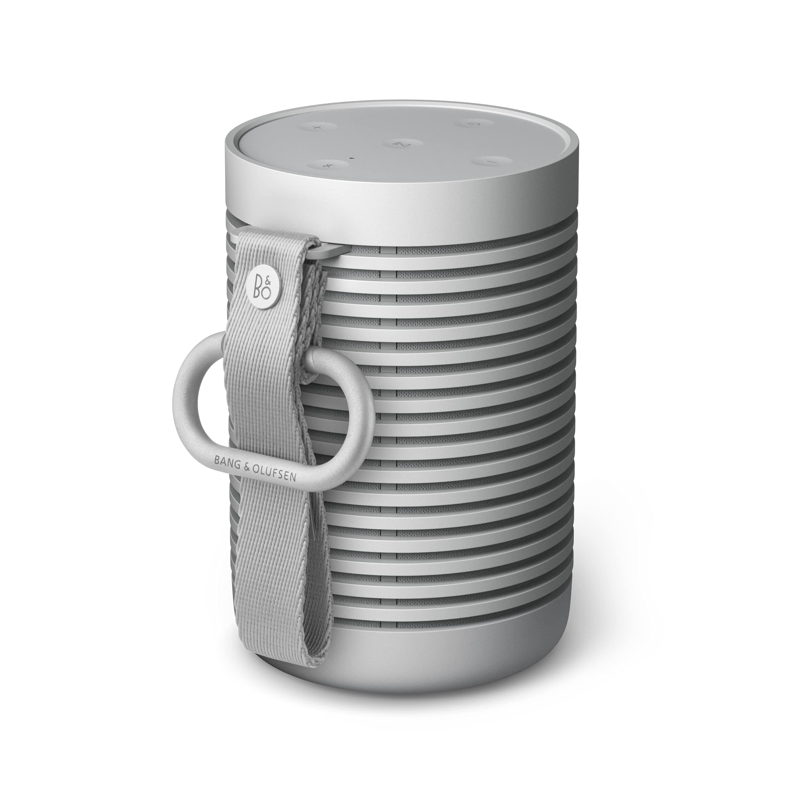 Bang & Olufsen Portable Speaker Beosound Explore Grey Mist Bluetooth Wireless IP67 Certified Waterproof & Dustproof 27 Hours Playback