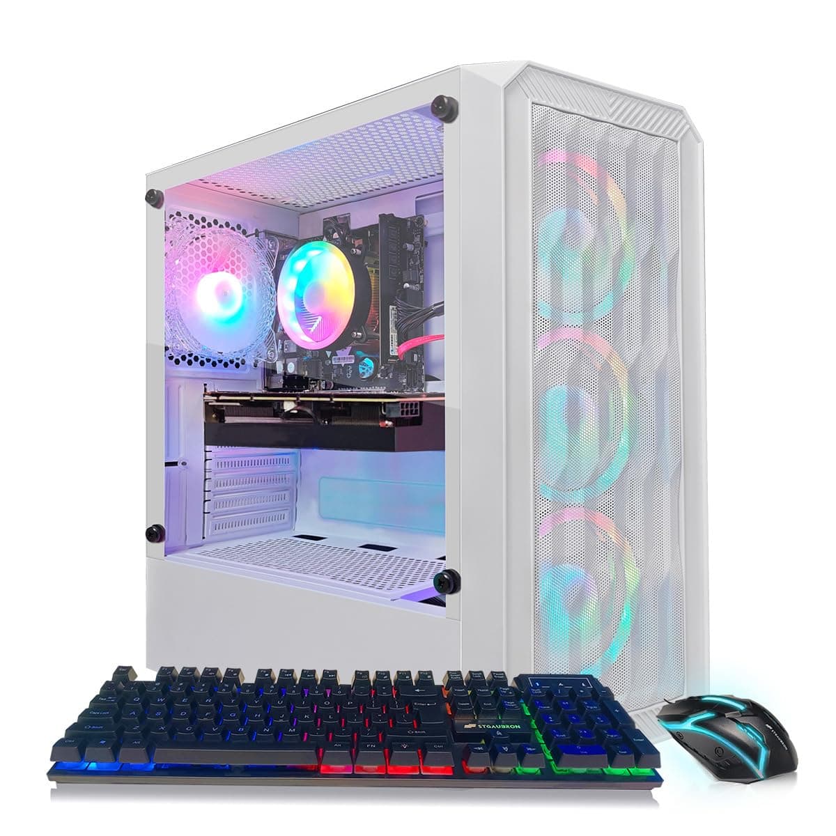 STGAubron Gaming PC Computer Desktop, Intel Core i7 up to 3.9G, GeForce GTX 1...