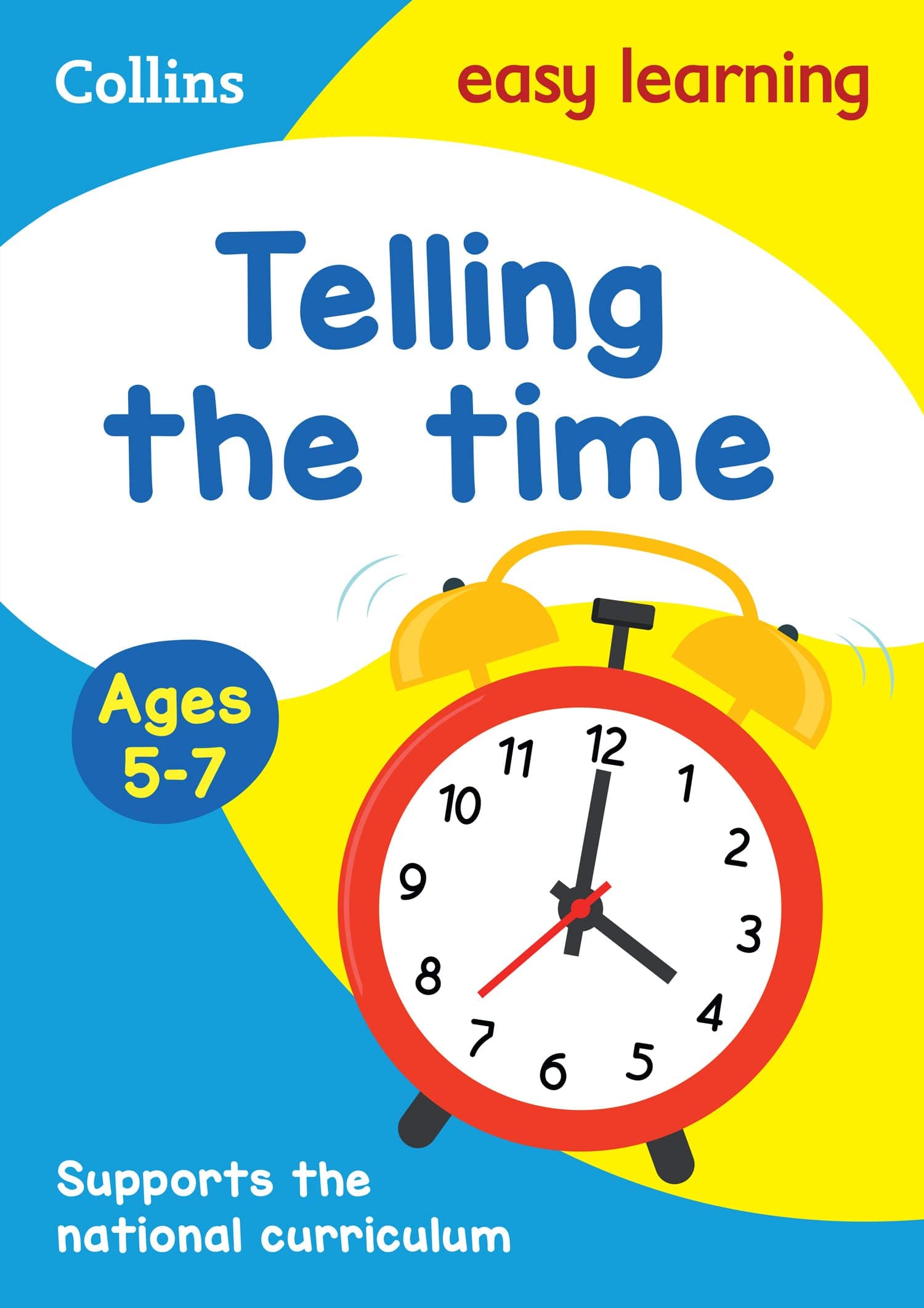 Collins Easy Learning Telling the Time Ages 5-7