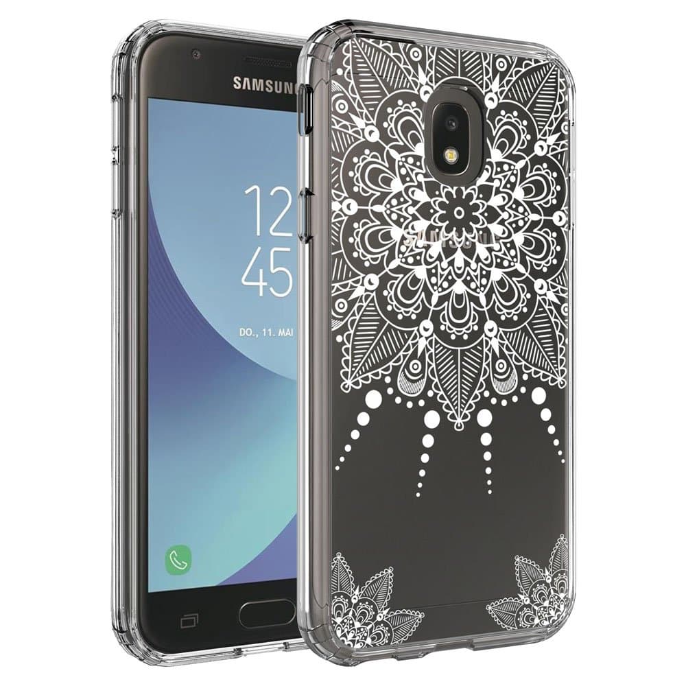 Galaxy J3 2017 Case. Tiniker [Scratch Resistant] Ultra Slim Clear Phone Case Cover for Samsung Galaxy J3 2017 Release [Henna]