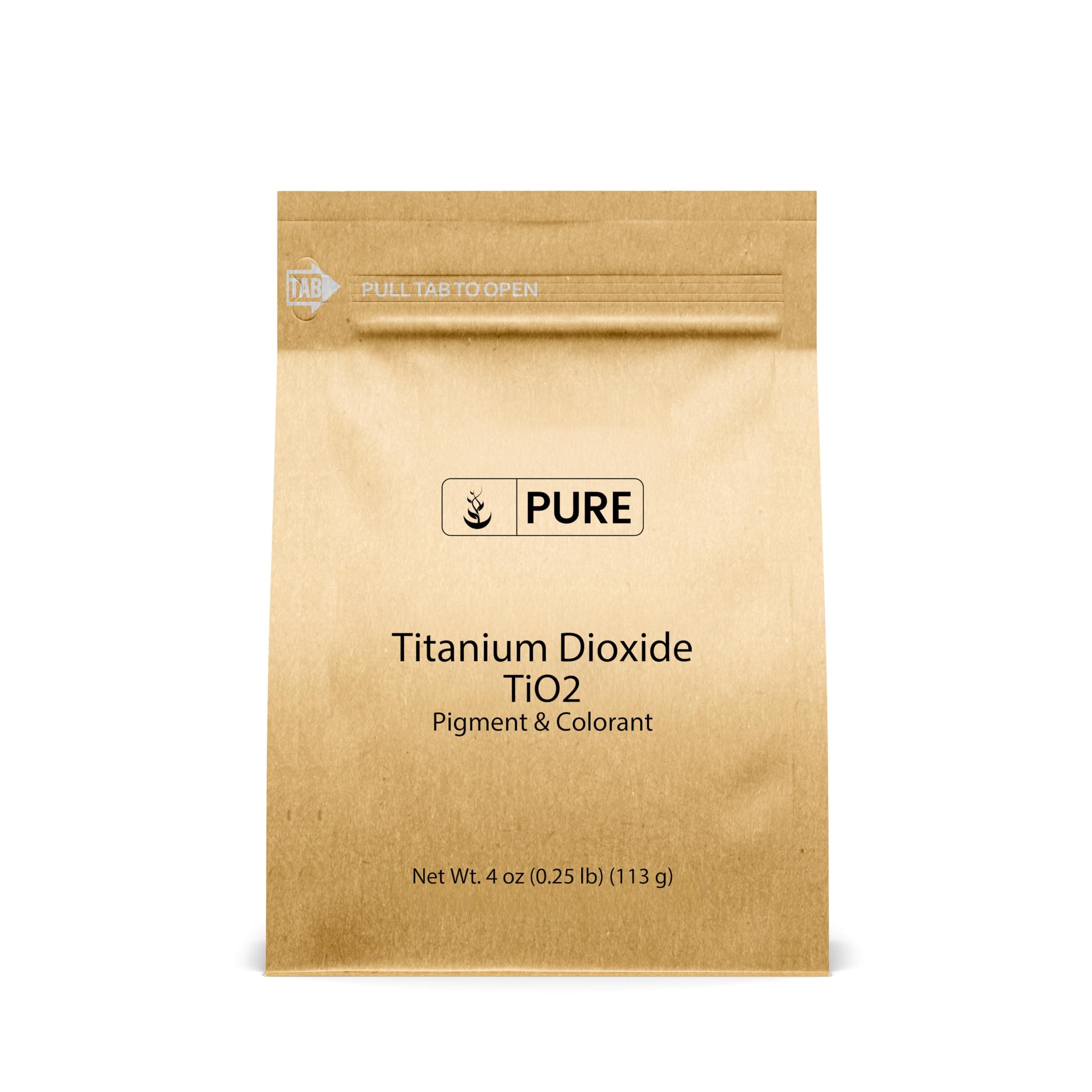 PURE ORIGINAL INGREDIENTS Titanium Dioxide Tio2 (4 Oz.), Packaging, , Diy Essential