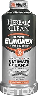 Ultra Eliminex, Premium 1 Step Ultimate Cleanse, Same-Day Detox, (Straw-Mango, 32 fl oz)