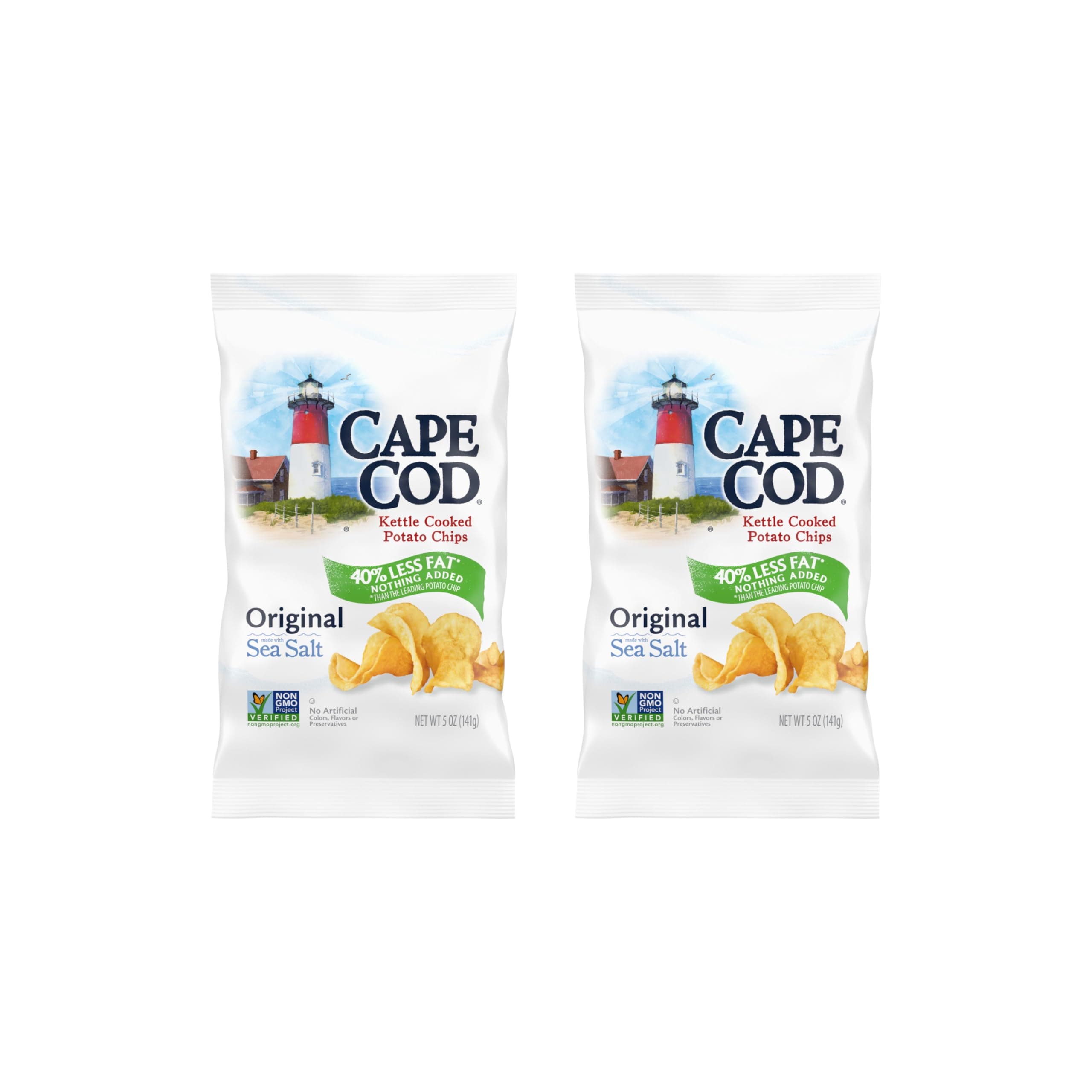 Potato Chips, Potato Chips Reduced Fat, 5 Ounce (Pack of 2)