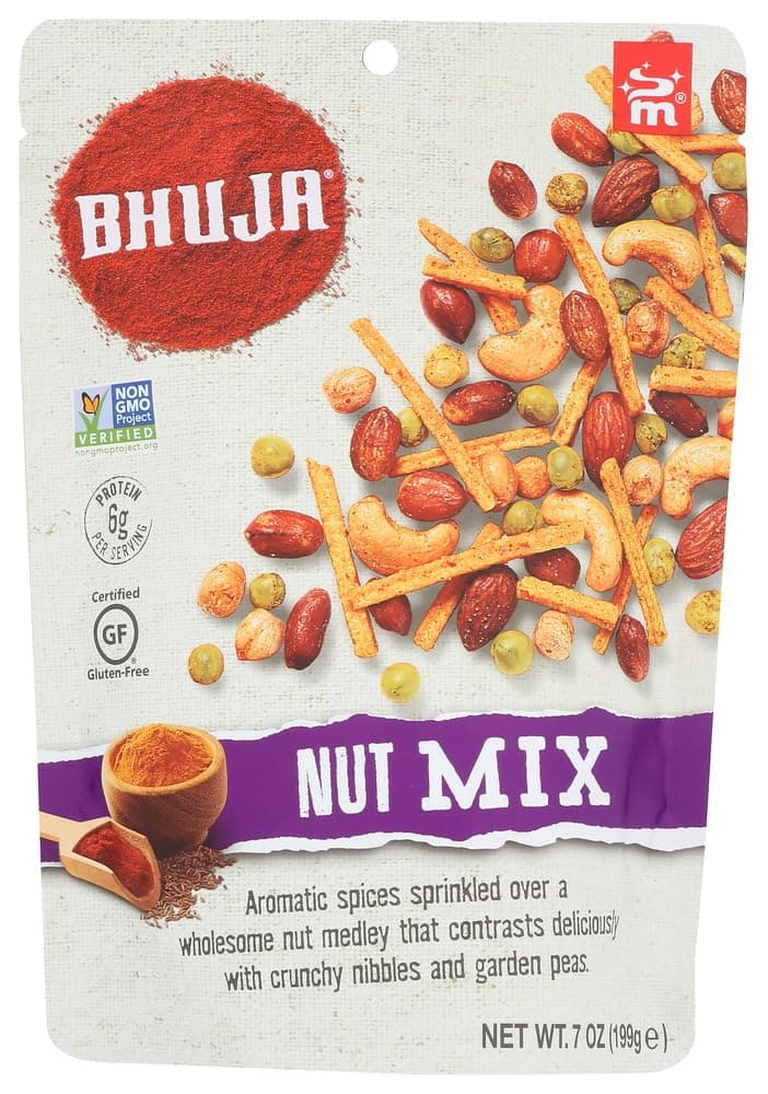 Bhuja Snacks Nut Mix 7 oz each (1 Item Per Order)