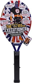 The Executioner UK Patriot Fly Killer Mosquito Swatter Racket Wasp Bug Zapper Indoor-Outdoor Over 50cm Long Limited Edition