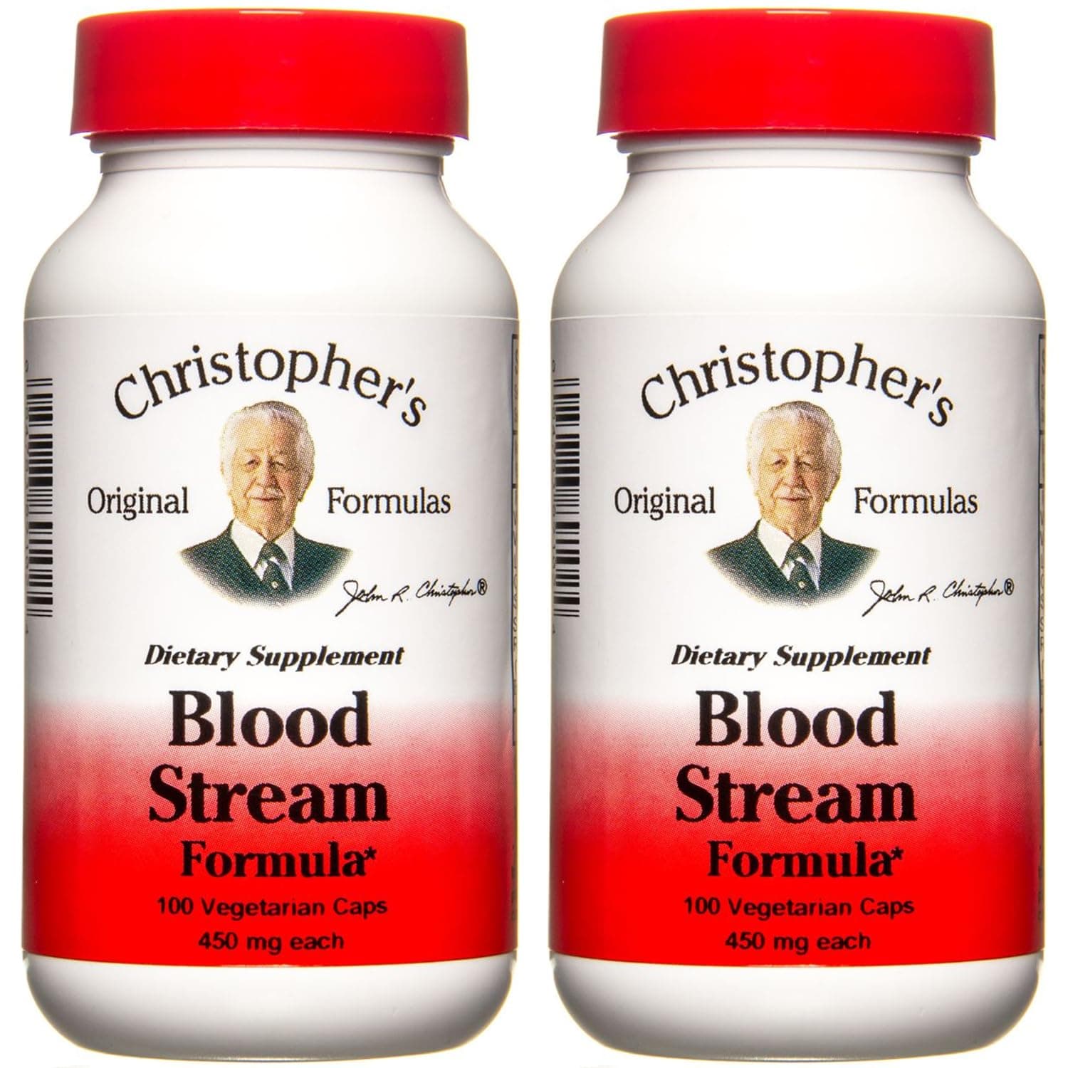 Christopher's Original Formulas Blood Stream Formula - Blood Circulation Supplements - Supports Vein Elasticity, Clean & Pure Bloodstream - Pack of 2