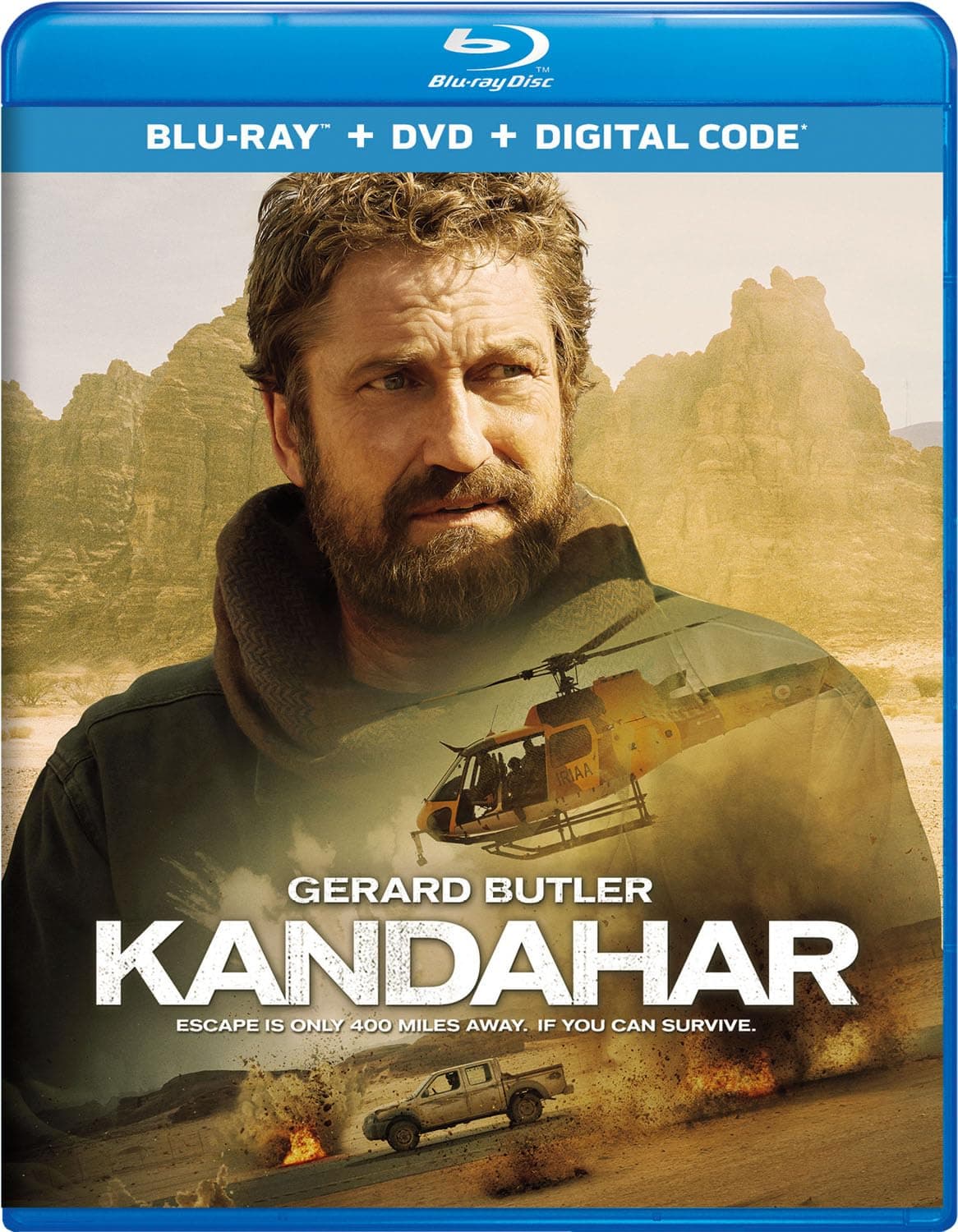 Kandahar (2023) - Blu-ray + DVD + Digital
