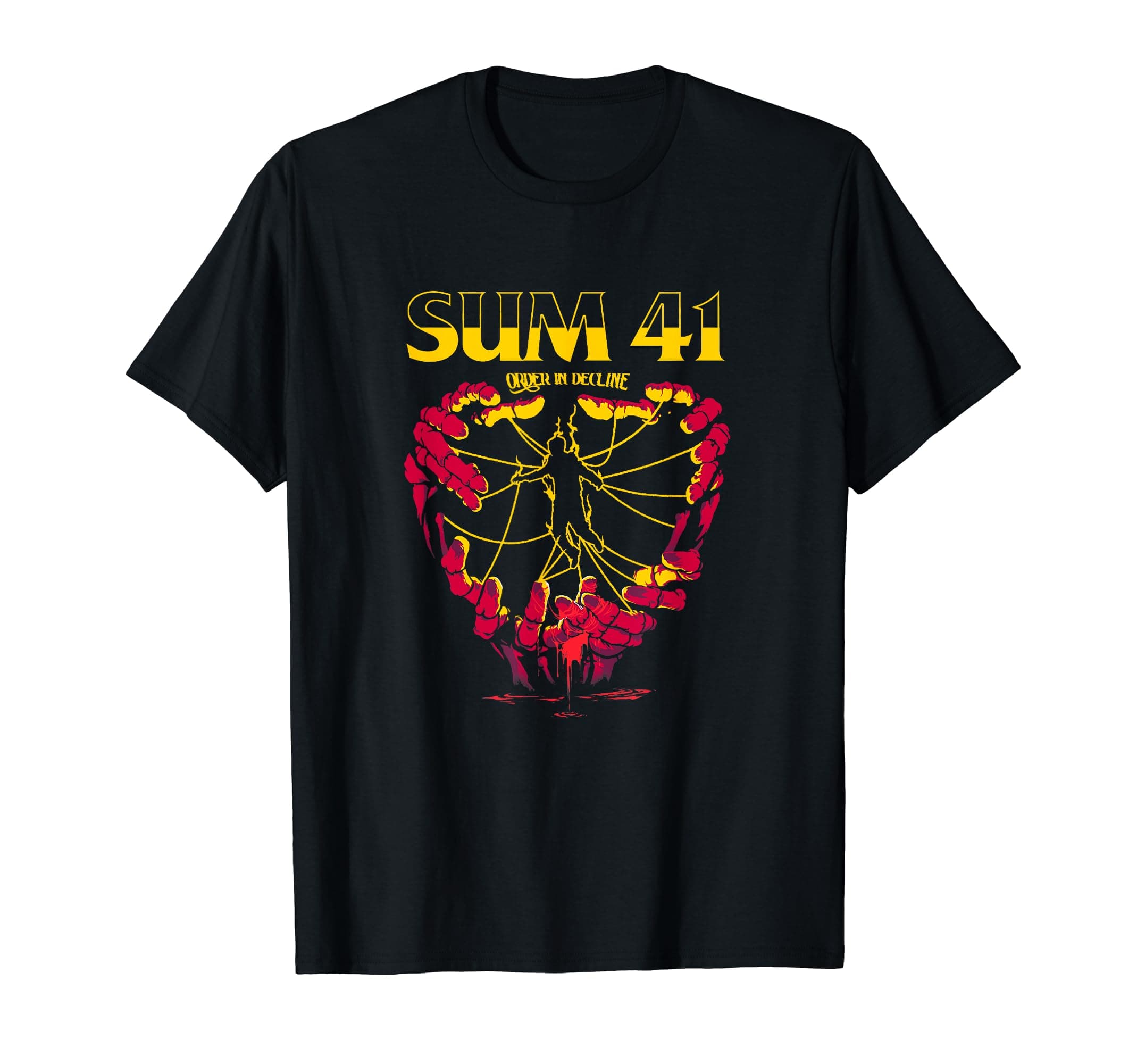 Sum 41Hand Strings T-ShirtOEKO-TEX STANDARD 100