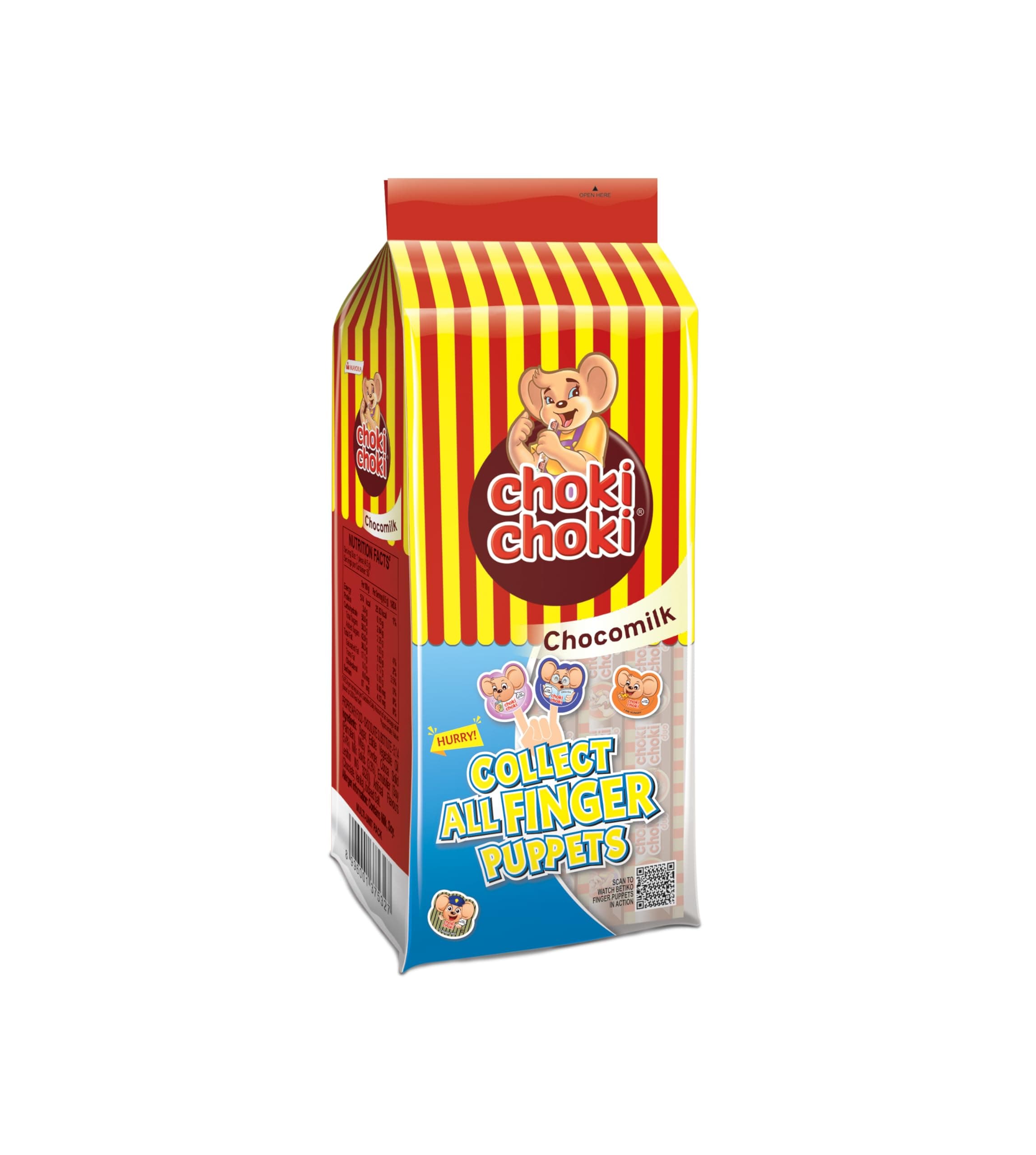 Choco Chocolate Milk Stick Pouch - 250gram |50 Pieces In Each||Pack Of 5 |