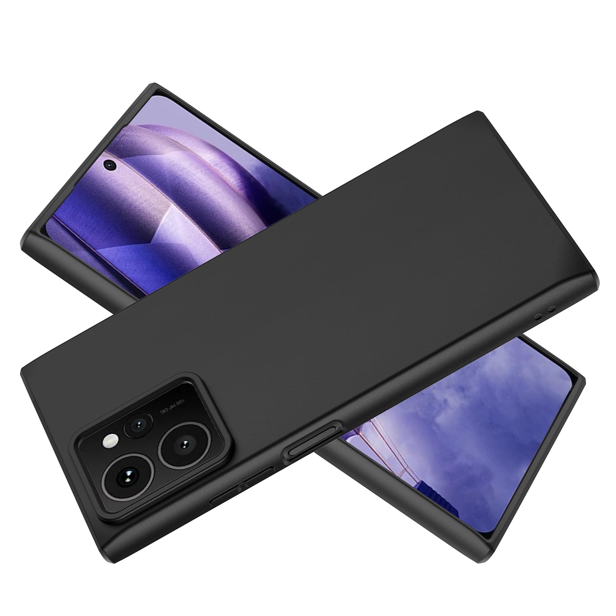 for HMD Skyline Case,high qualit,Scratch Resistant,Anti-Skid-TPU Rubber Soft Skin Silicone Protective Case Cover-Black