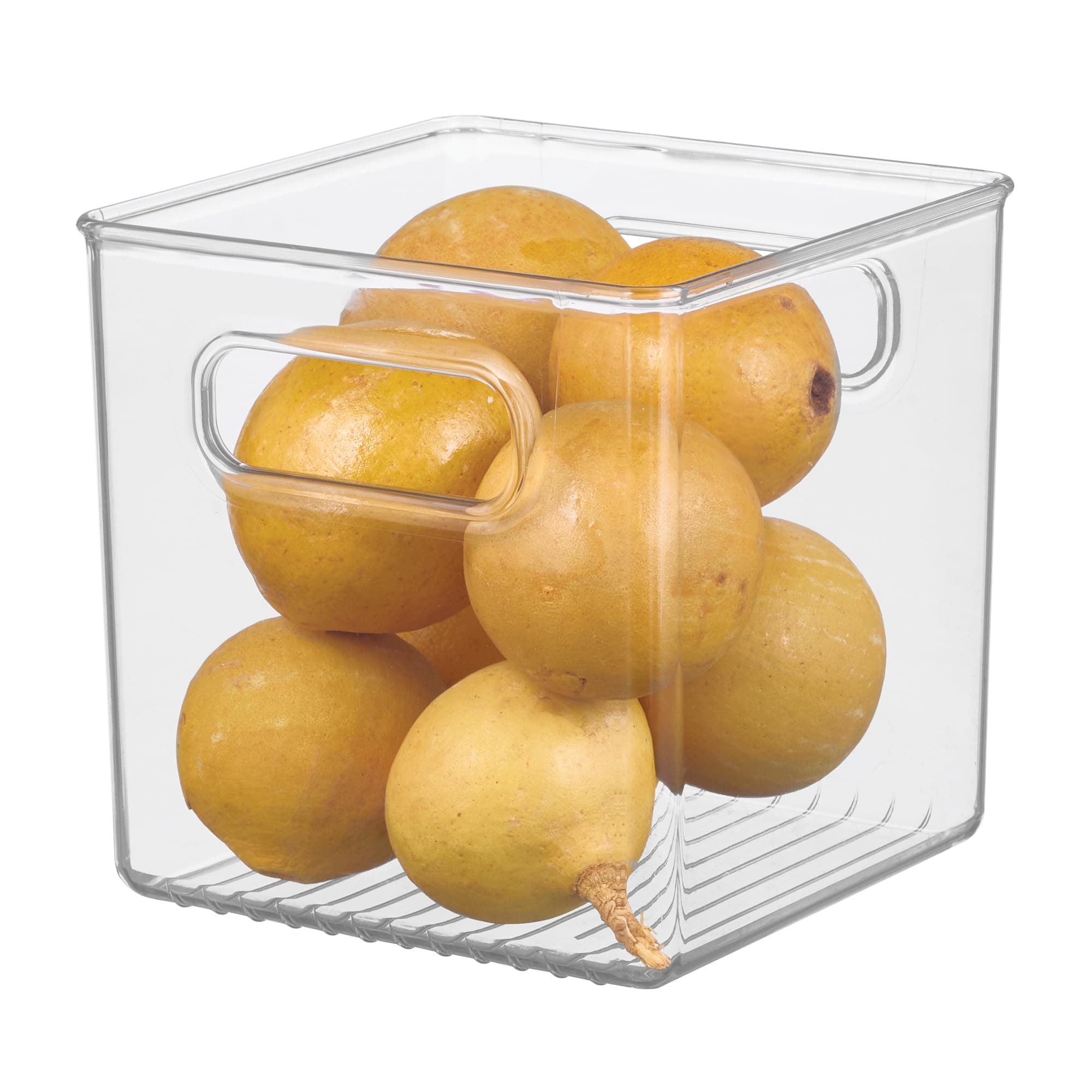 InterDesign Linus Fridge and Pantry Cube Storage Binz, 6 x 6 x 6-inch