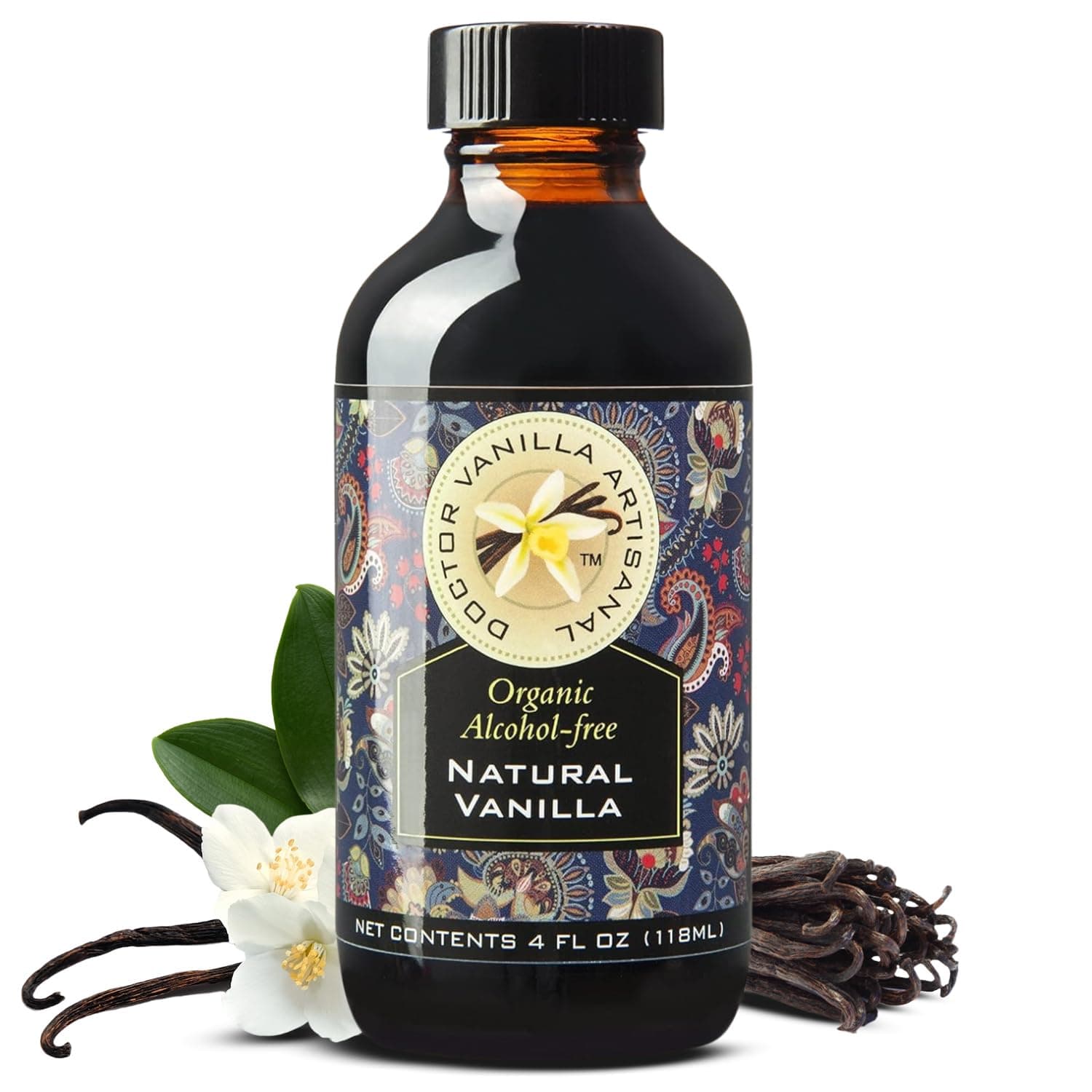 Organic Alcohol-Free Natural Vanilla