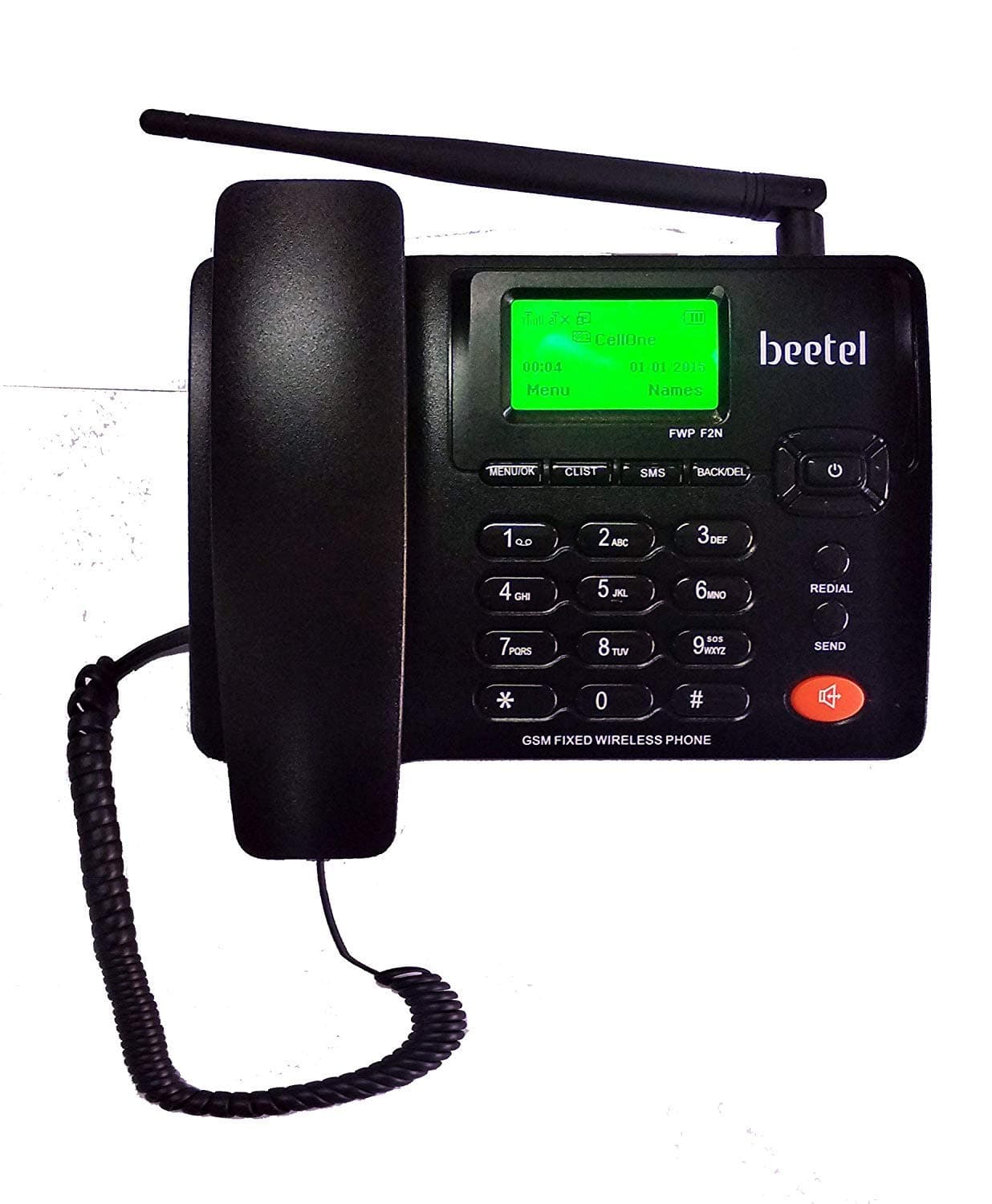 Beetel Fixed wireless phone Dual SIM F2N, Black