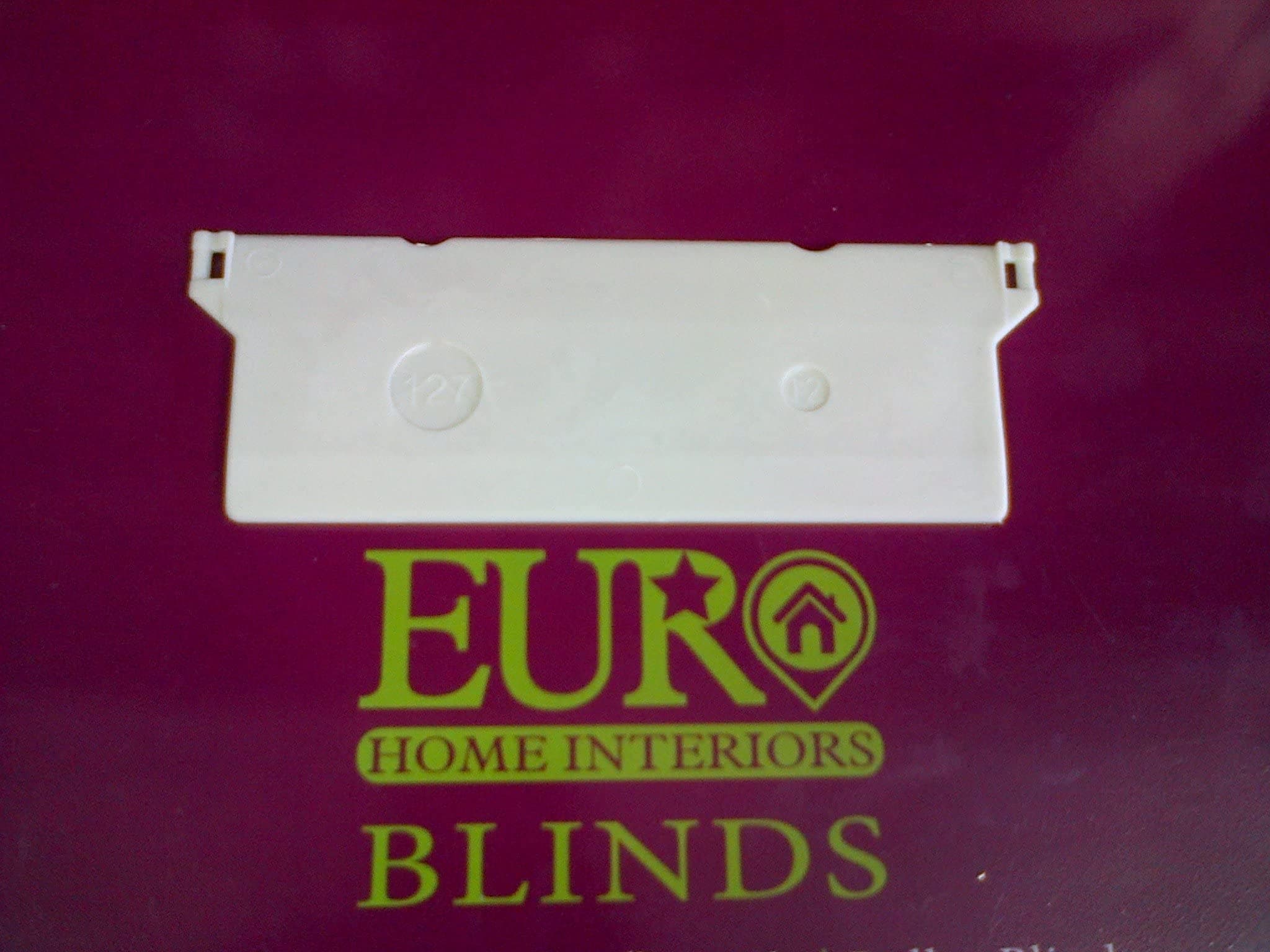 127mm Vertical Blind White Bottom Weights, pack of 50