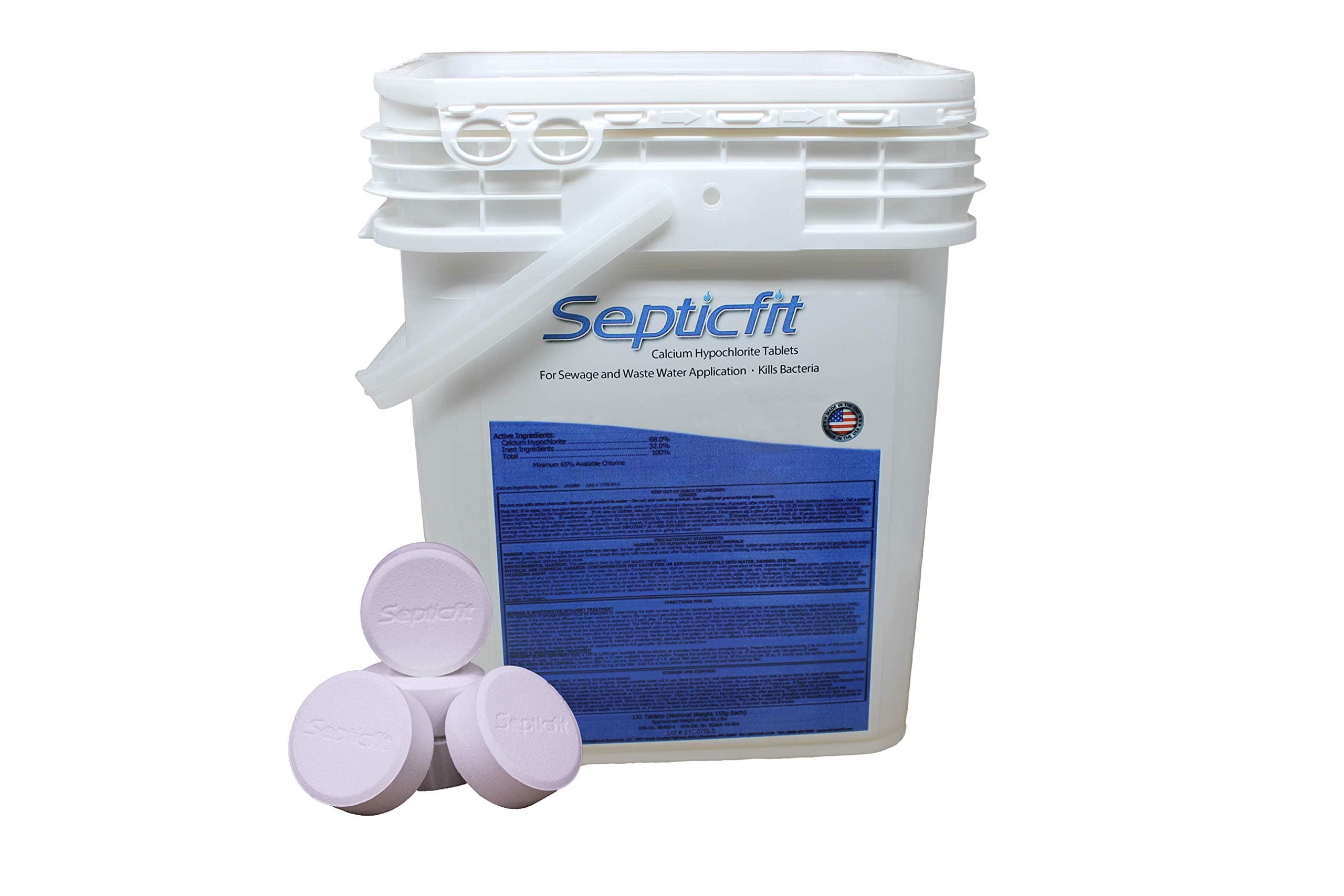 Septicfit 132 Tab Pail - 45 lbs.
