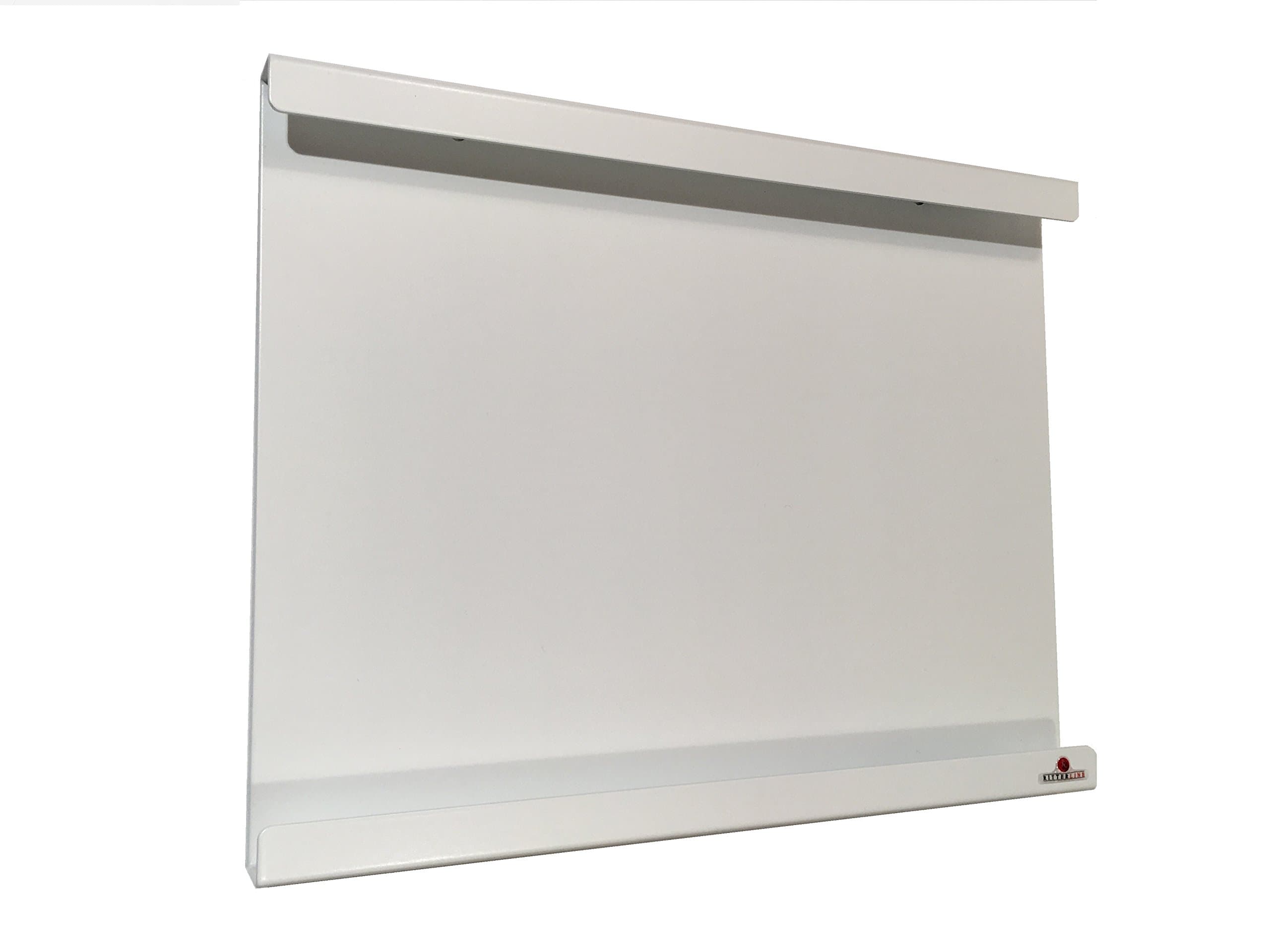 Support, home automation, wall mount for iPad Air, Ipad PRO 9.7 " with or without thin protective shell. Steel color Satin White