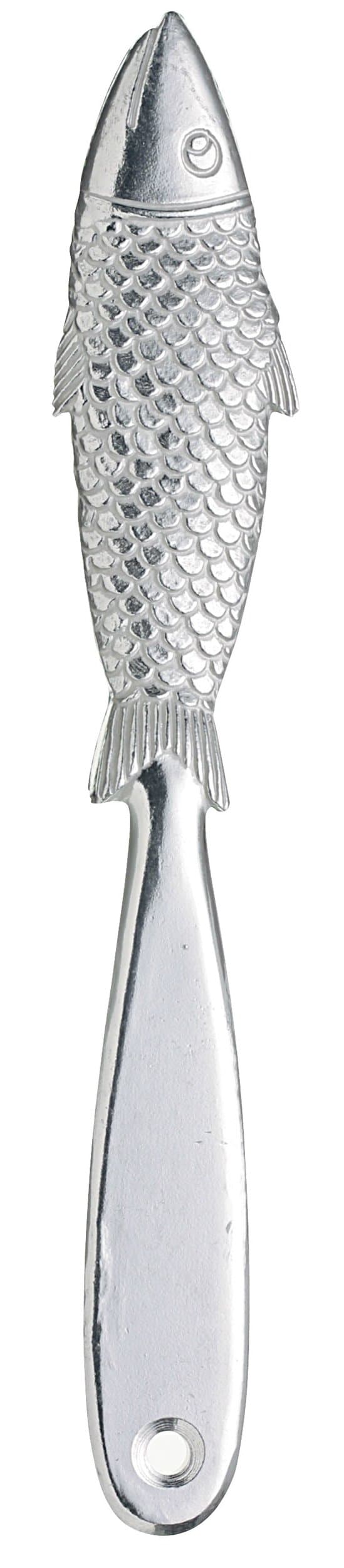 KitchenCraft Aluminium Fish Scaler, 22 cm (8.5"), Silver