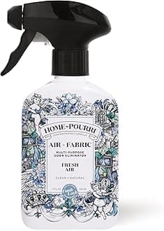 Home-Pourri Air + Fabric Multi-Purpose Odor Eliminator, Fresh Air, 11 Fl Oz - Jasmine and Mint