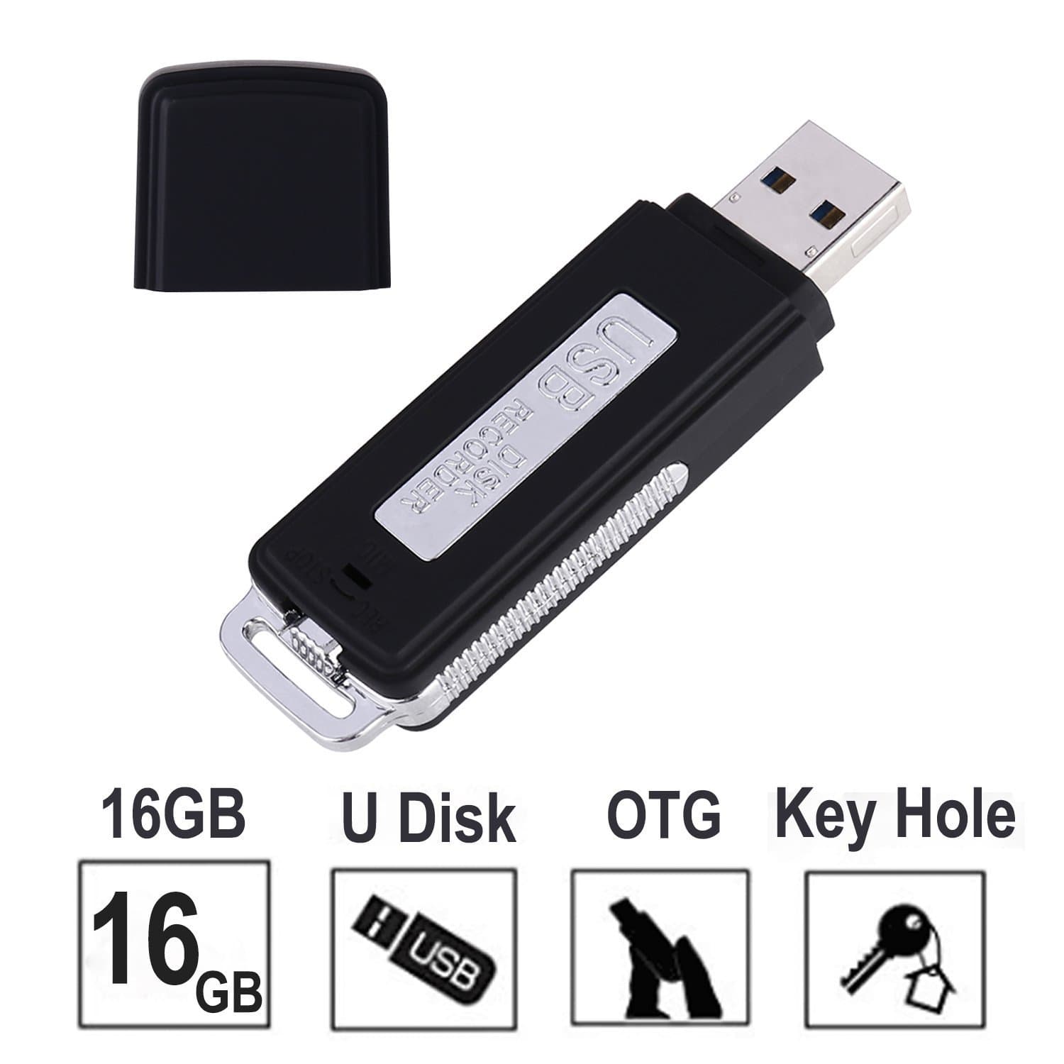 Digital Voice Recorder,16GB USB Recording