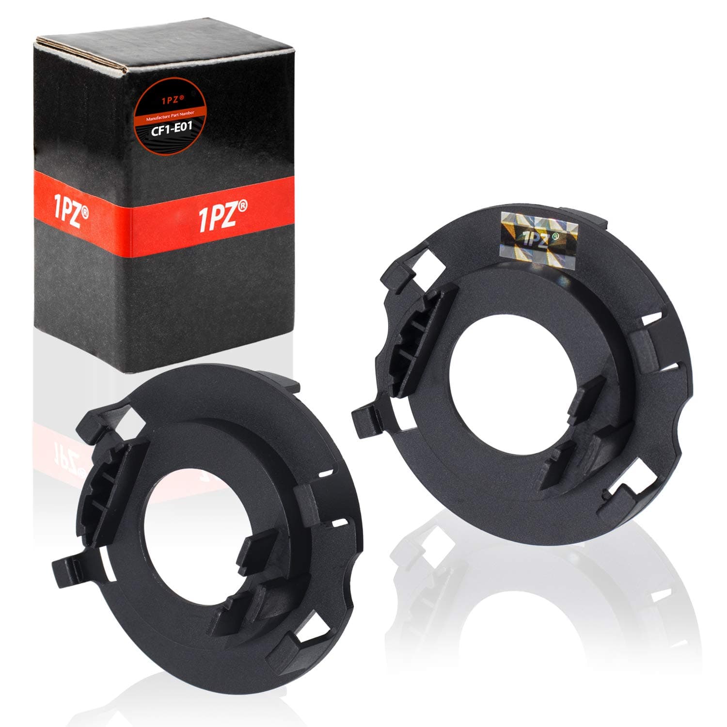 1PZ CF1-E01 H7 LED Headlight Bulb Adapter Holder Socket for Hyundai 2017 Mistra Tucson KIA Carnival