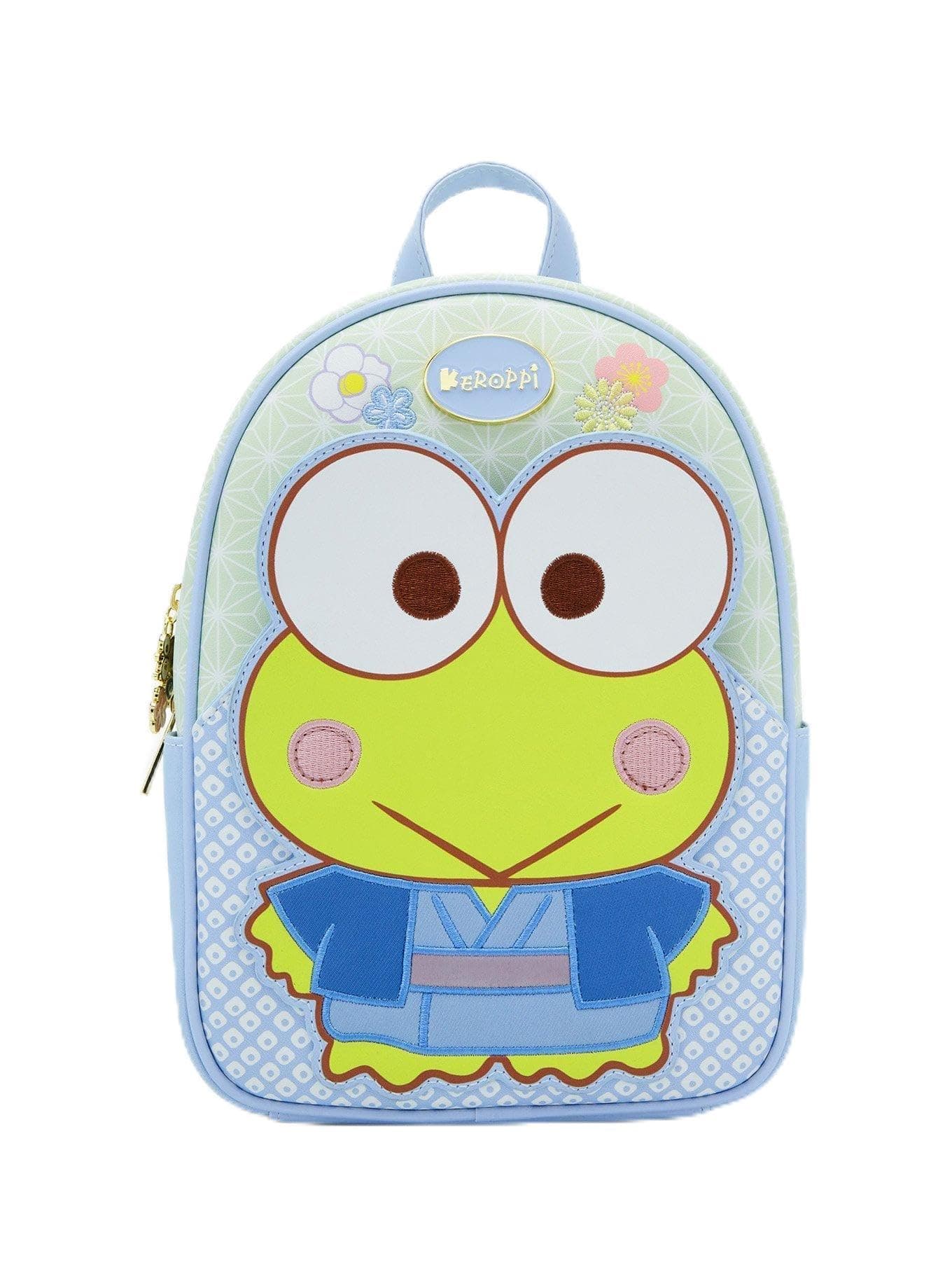 Hot TopicHer Universe Keroppi Wagara Kimono Mini Backpack MULTI