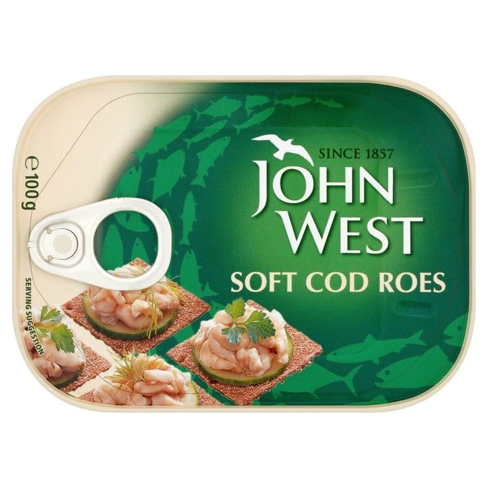 John West Cod Soft Roes (100g) - Pack of 2