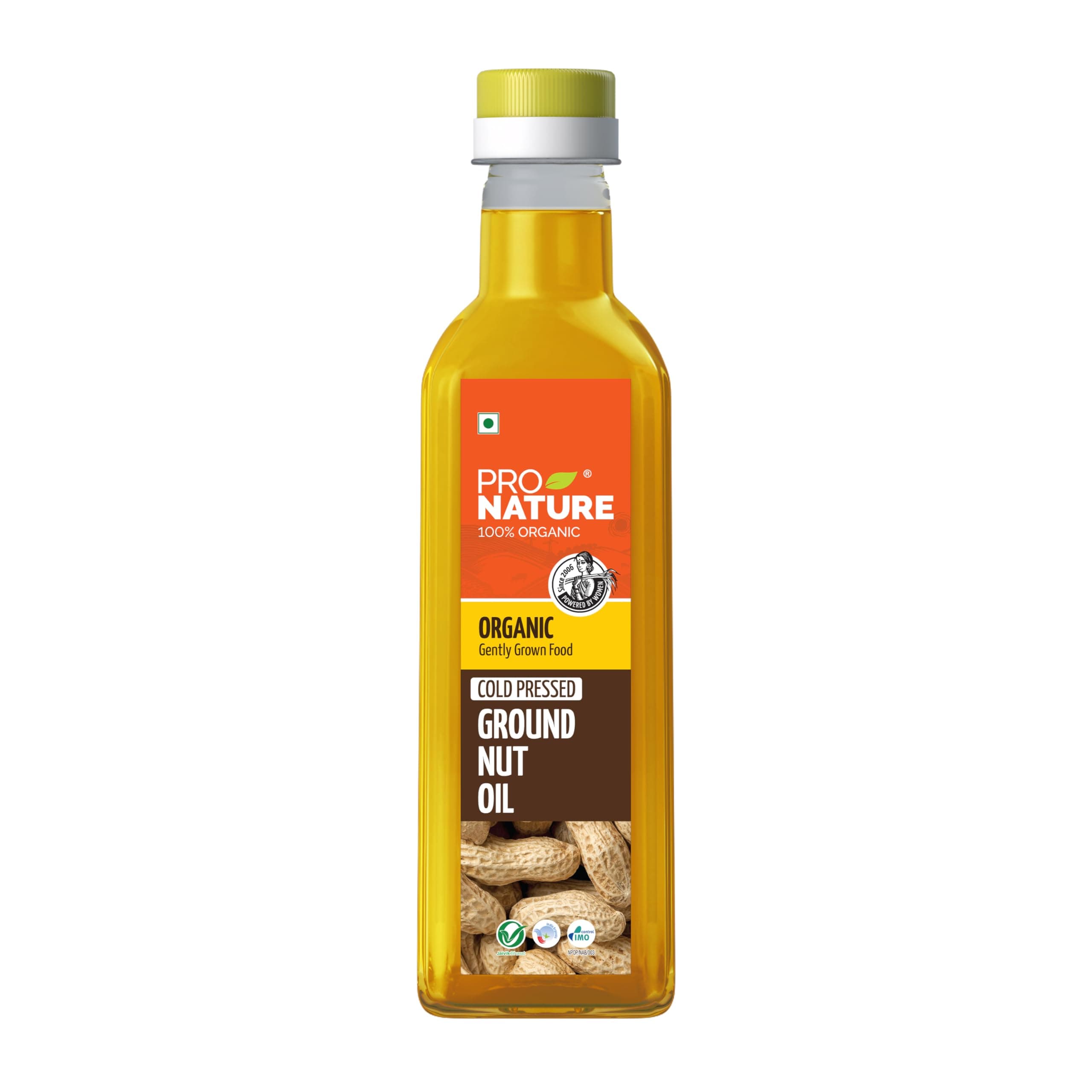 100% Organic Groundnut Oil, 500ml