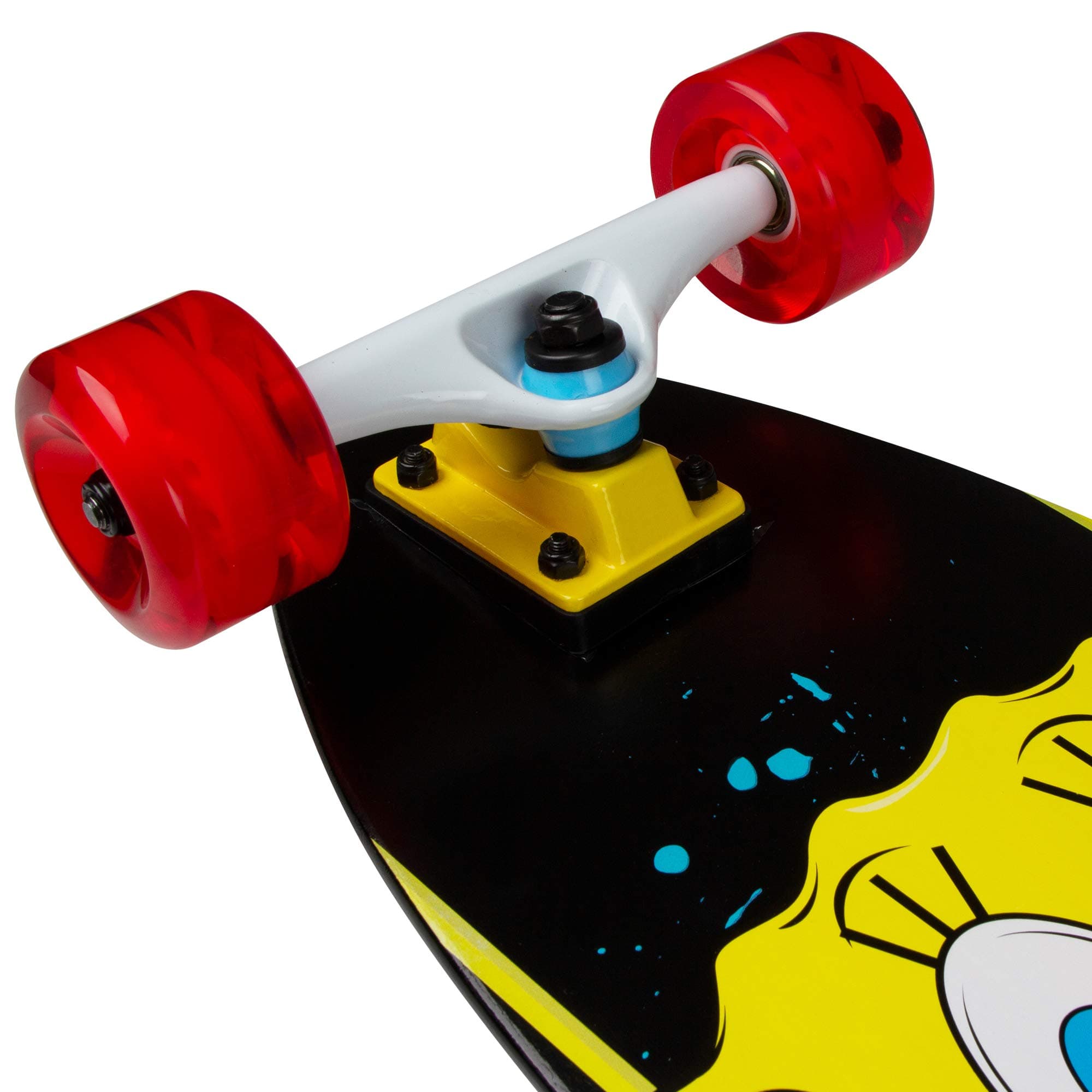 Kryptonics Spongebob 36" Longboard Skateboard – Durable Maple Deck, Smooth PU Wheels, Great for Kids, Teens & Beginners.