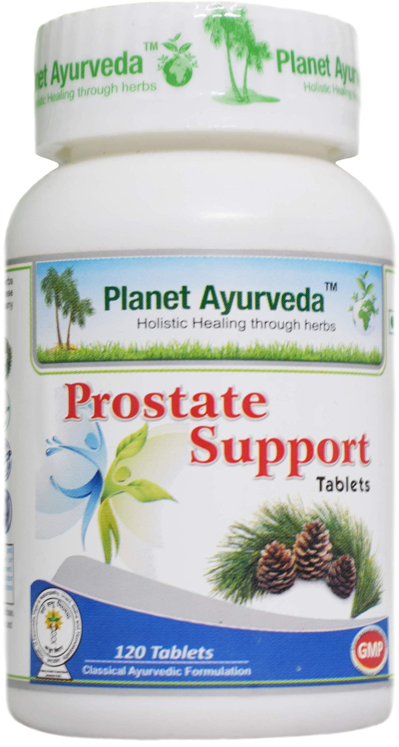Planet Ayurveda Prostate Support Tablets - 120 Tablets (Pack of 1)