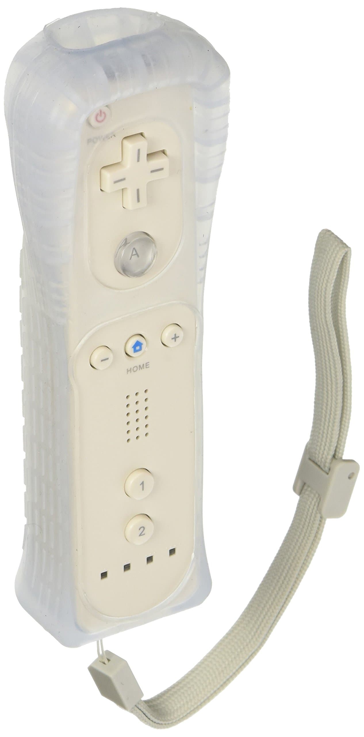Remote Control for Nintendo wii and Silicone case, Wrist Strap one Set