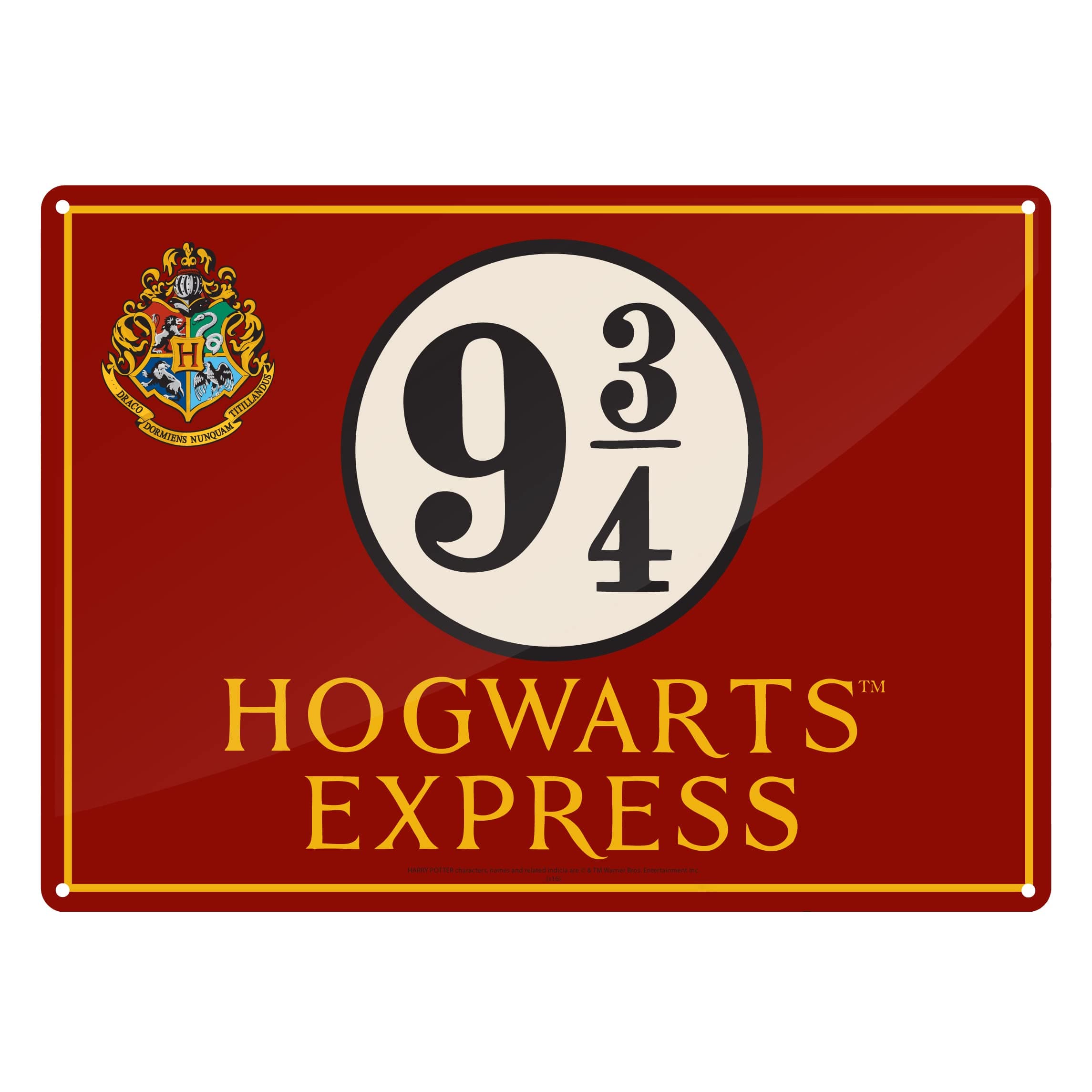 Tin Sign Small - Harry Potter (Hogwarts Express)